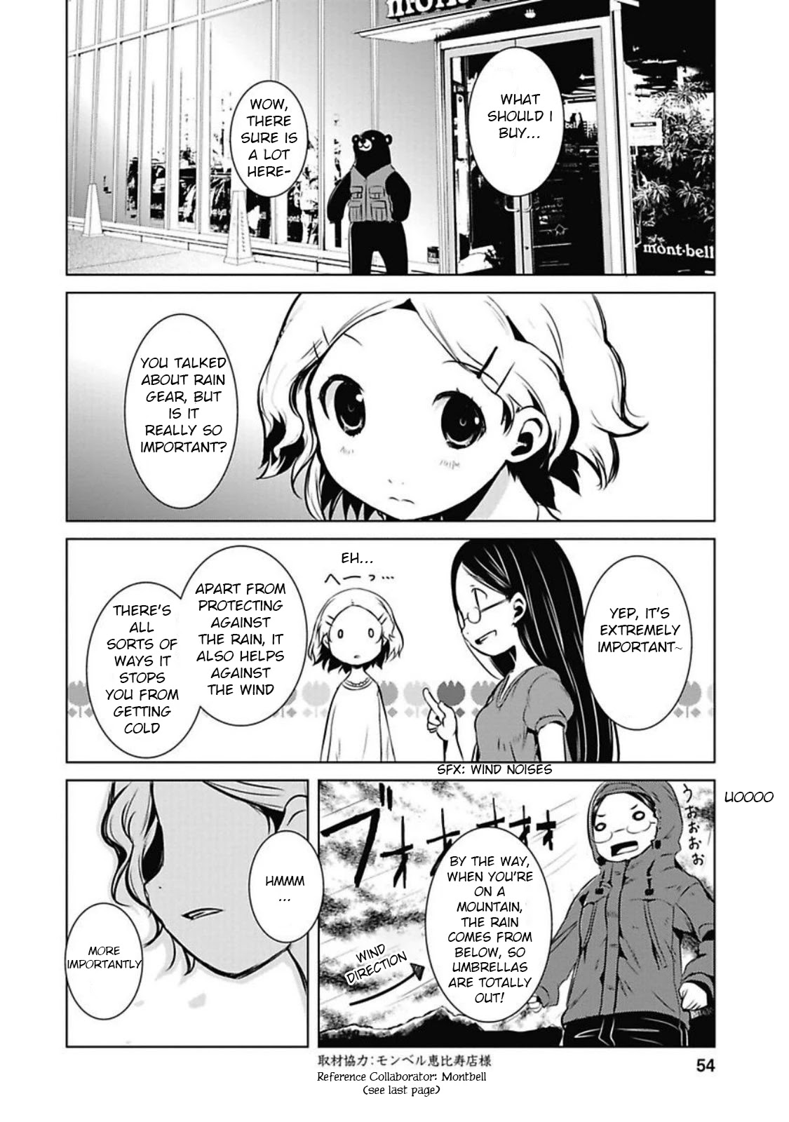 Yama No Susume Chapter 26 page 12 - Chapter 26: Memories of Rain Gear