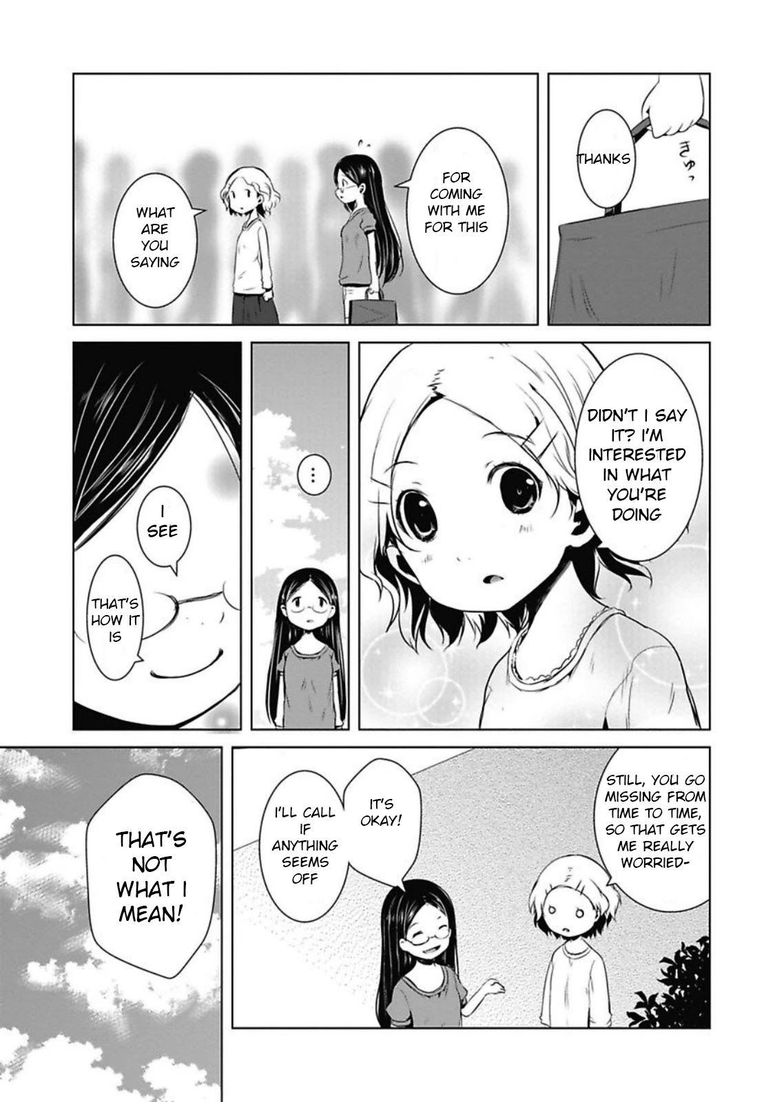 Yama No Susume Chapter 26 page 15 - Chapter 26: Memories of Rain Gear