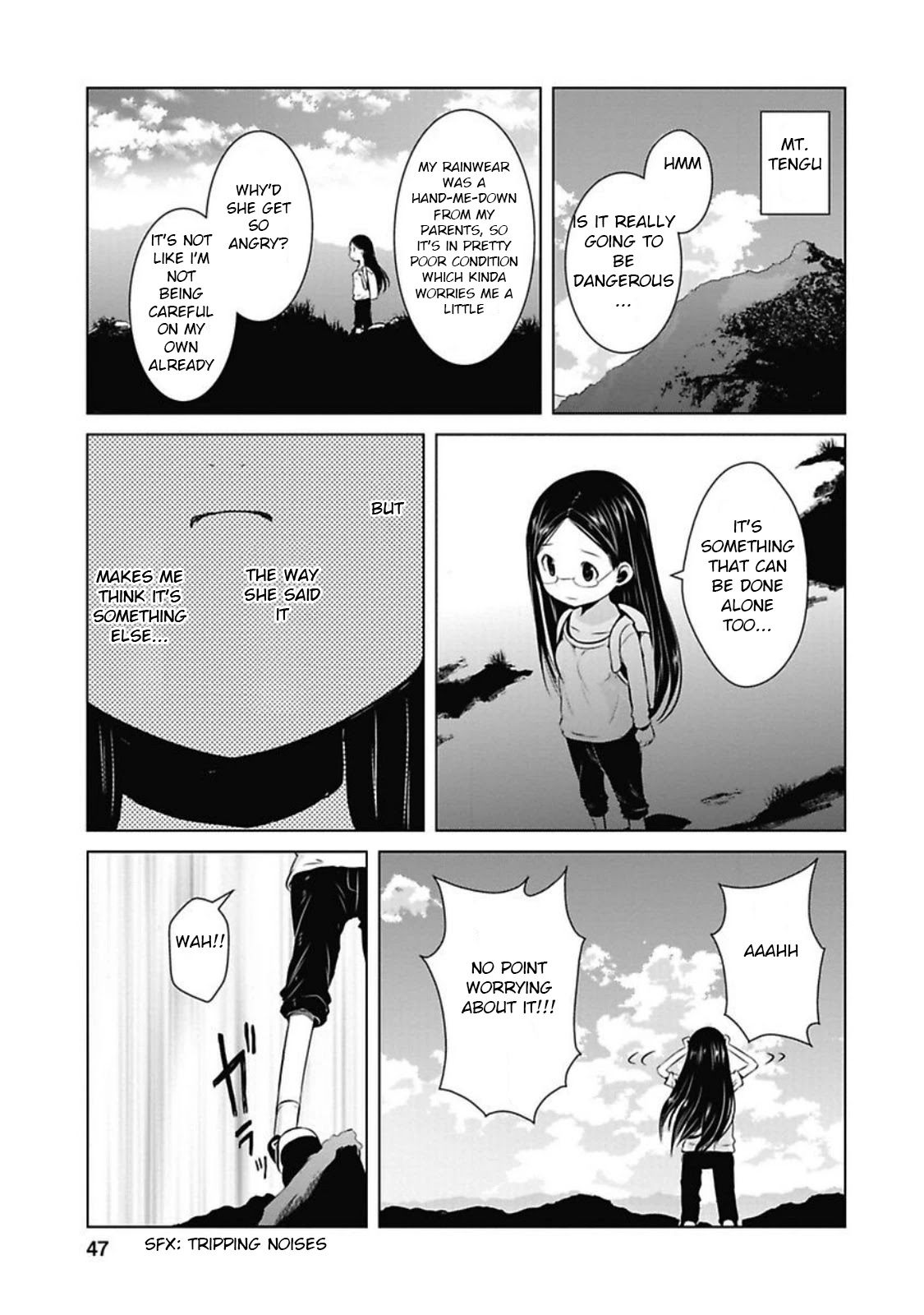 Yama No Susume Chapter 26 page 5 - Chapter 26: Memories of Rain Gear