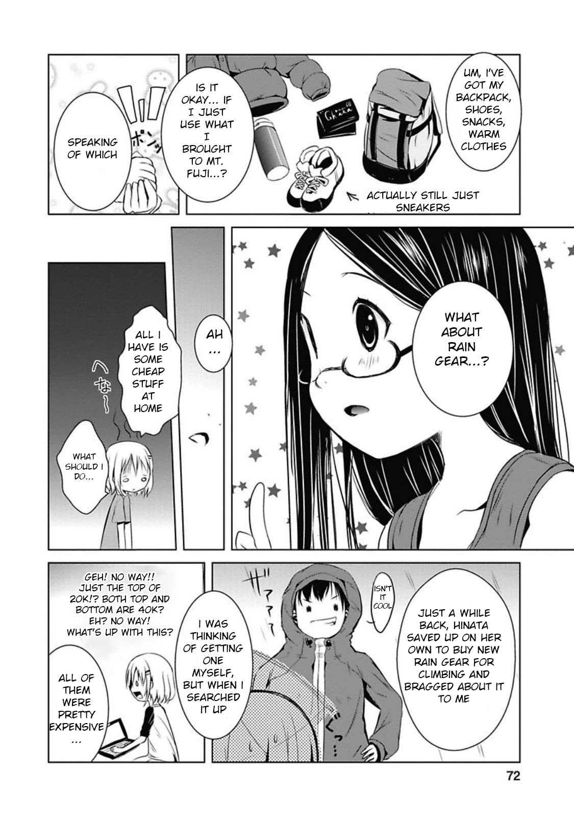 Yama No Susume Chapter 27 page 12 - Chapter 27: Receiving Feelings to Keep Going