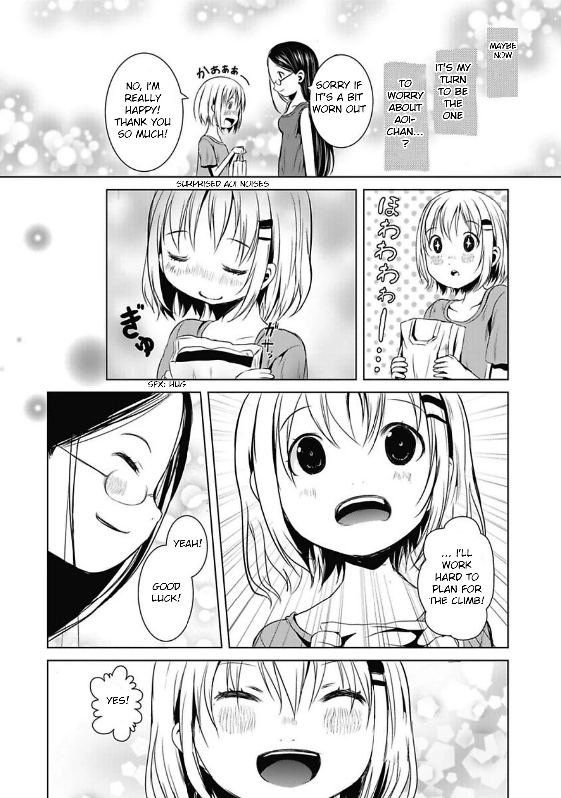 Yama No Susume Chapter 27 page 16 - Chapter 27: Receiving Feelings to Keep Going