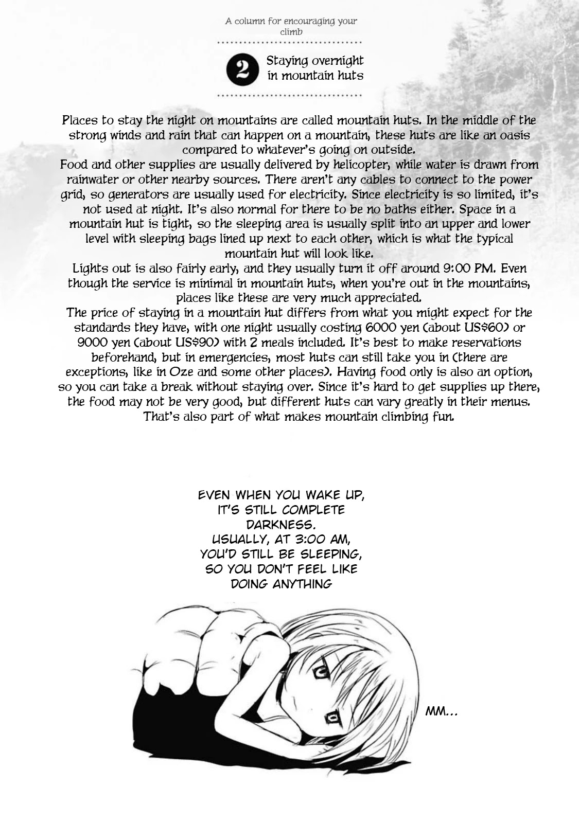 Yama No Susume Chapter 27 page 17 - Chapter 27: Receiving Feelings to Keep Going