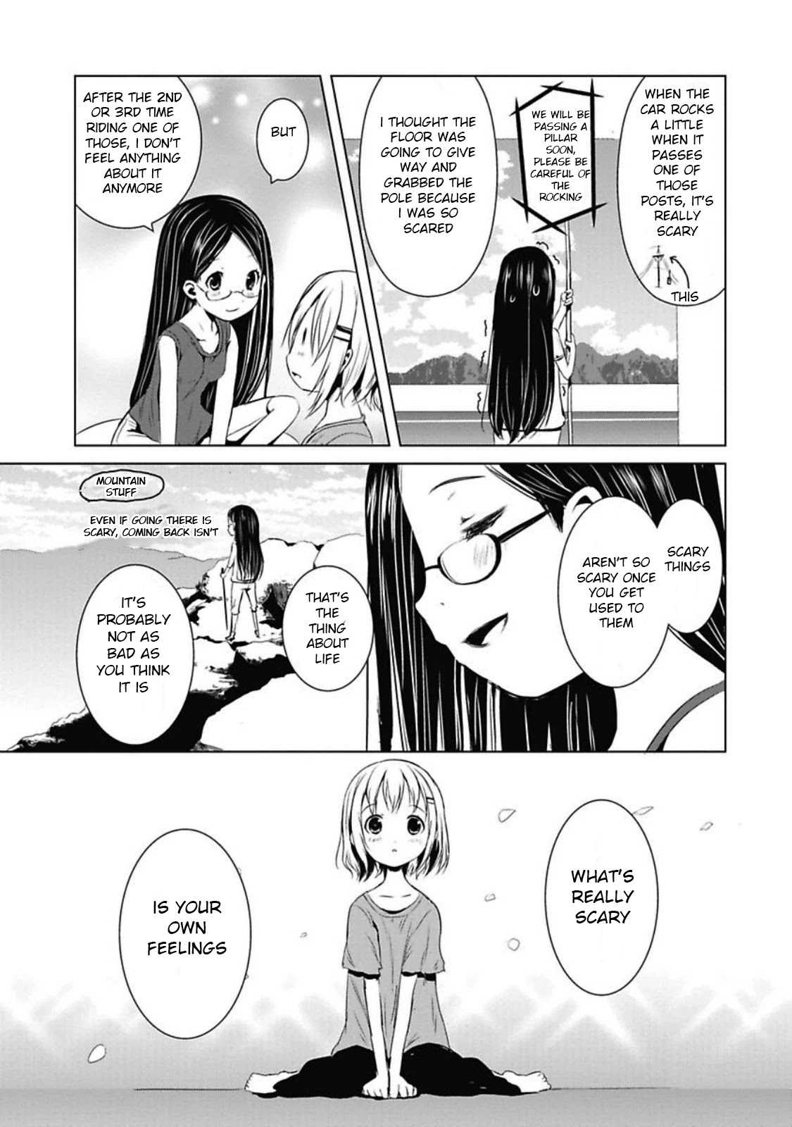 Yama No Susume Chapter 27 page 7 - Chapter 27: Receiving Feelings to Keep Going