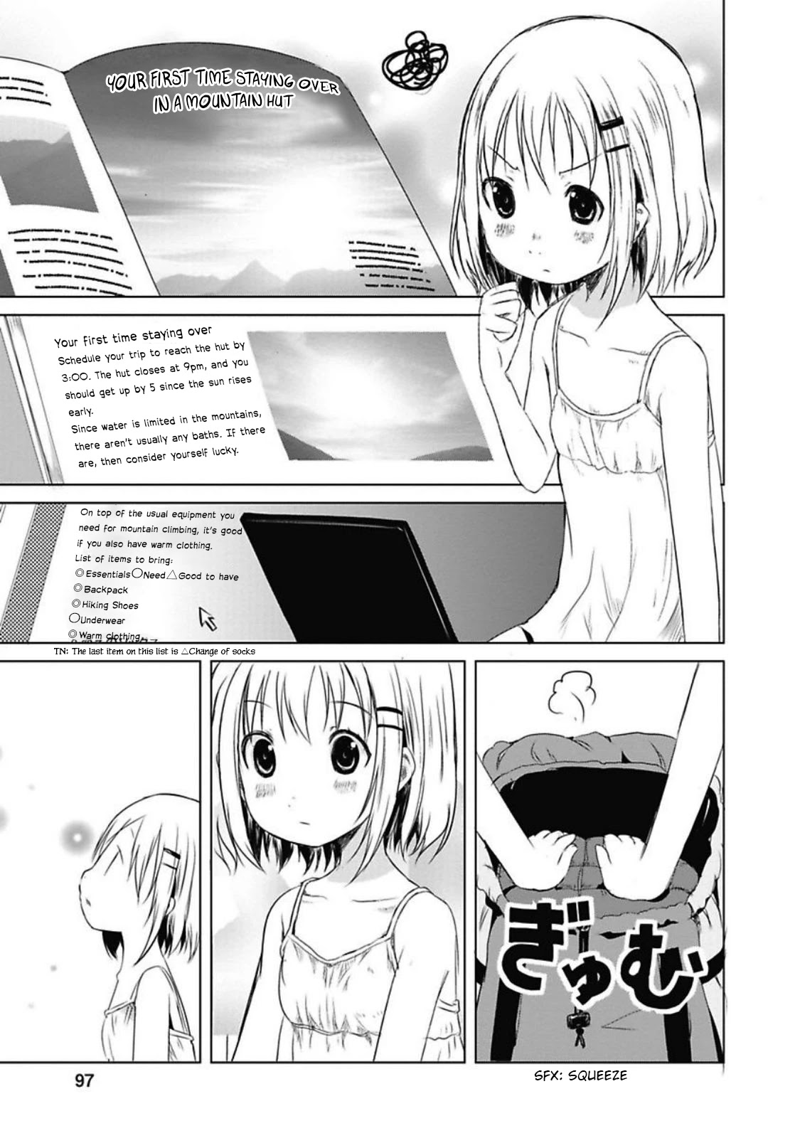 Yama No Susume Chapter 29 page 3 - Chapter 29: It's Hard Being The Leader...