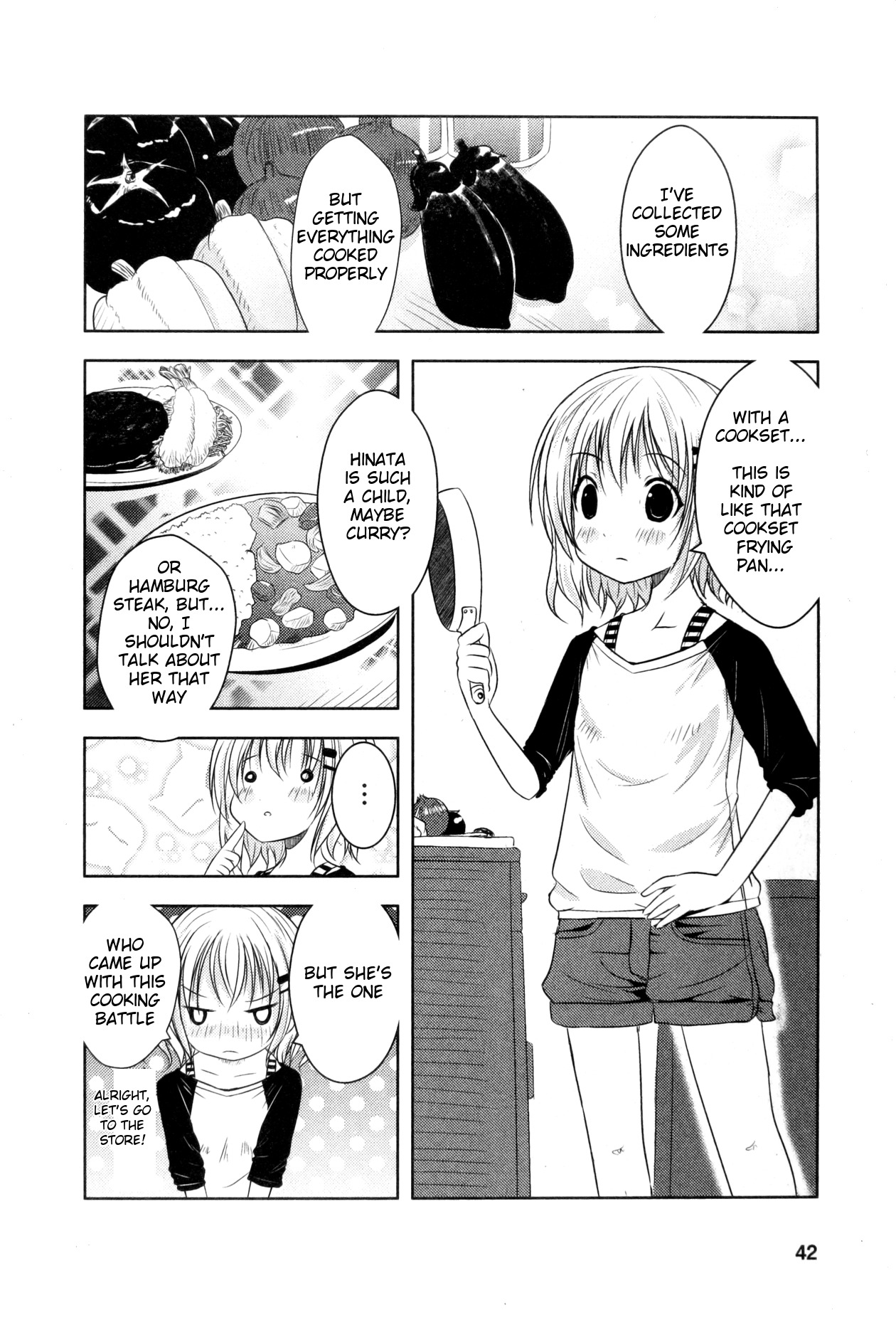 Yama No Susume Chapter 3 page 4 - Chapter 3: Showdown! Mountain Cooking!?