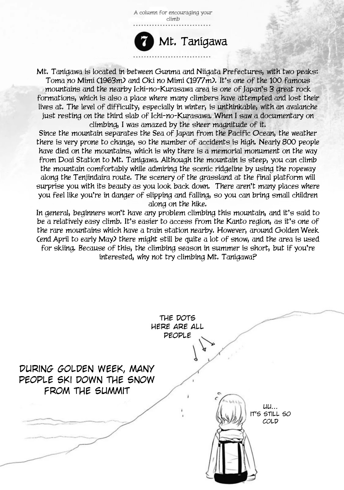Yama No Susume Chapter 30 page 18 - Chapter 30: It'll Be Alright