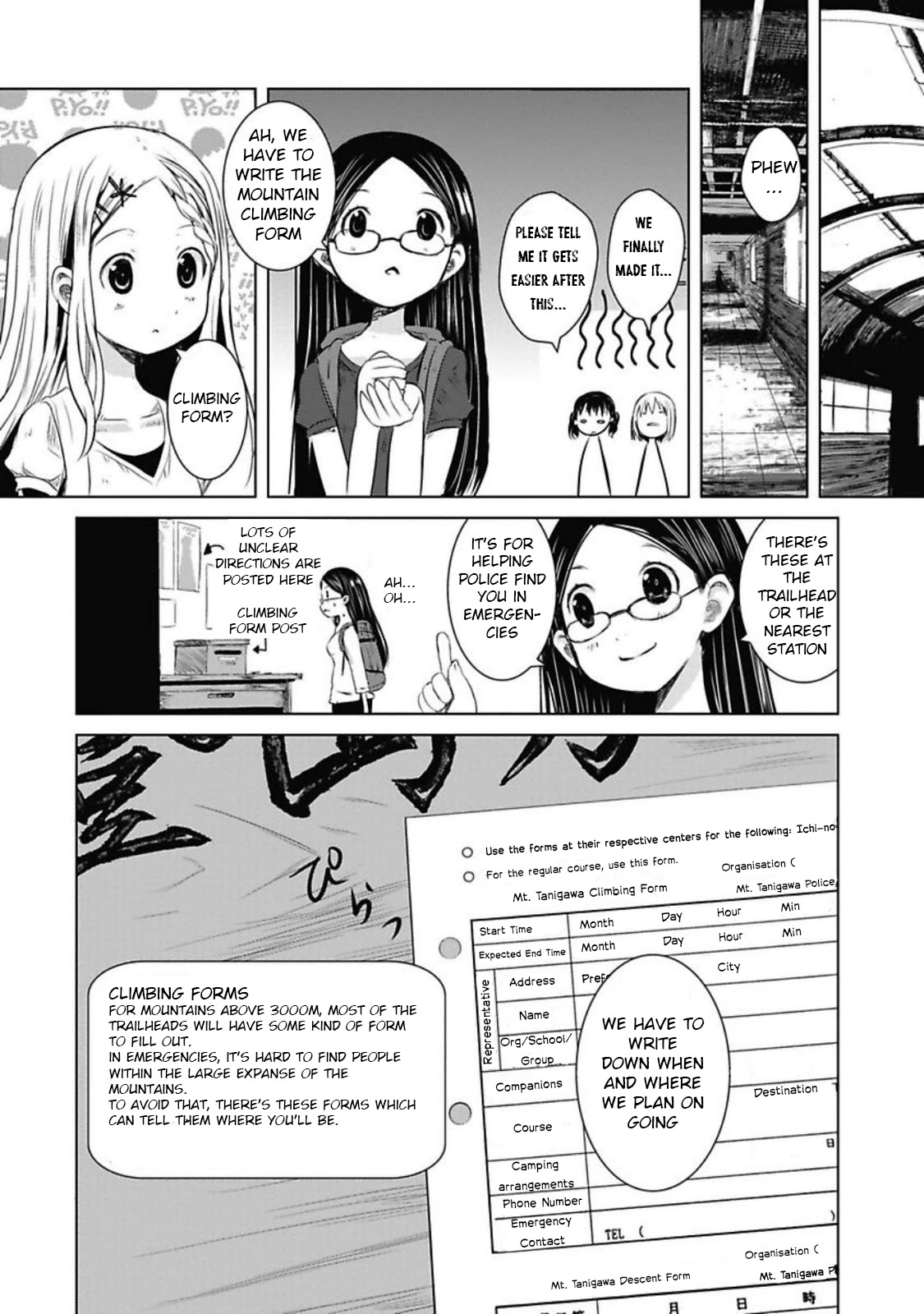 Yama No Susume Chapter 30 page 6 - Chapter 30: It'll Be Alright
