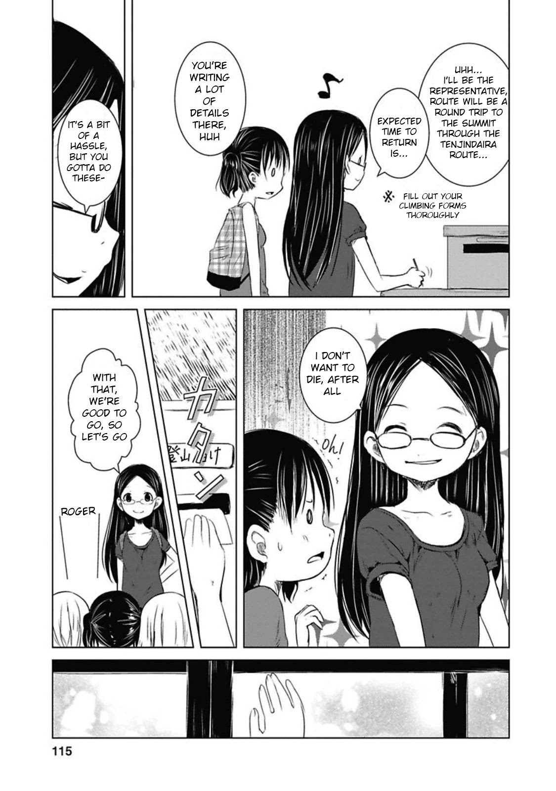 Yama No Susume Chapter 30 page 7 - Chapter 30: It'll Be Alright