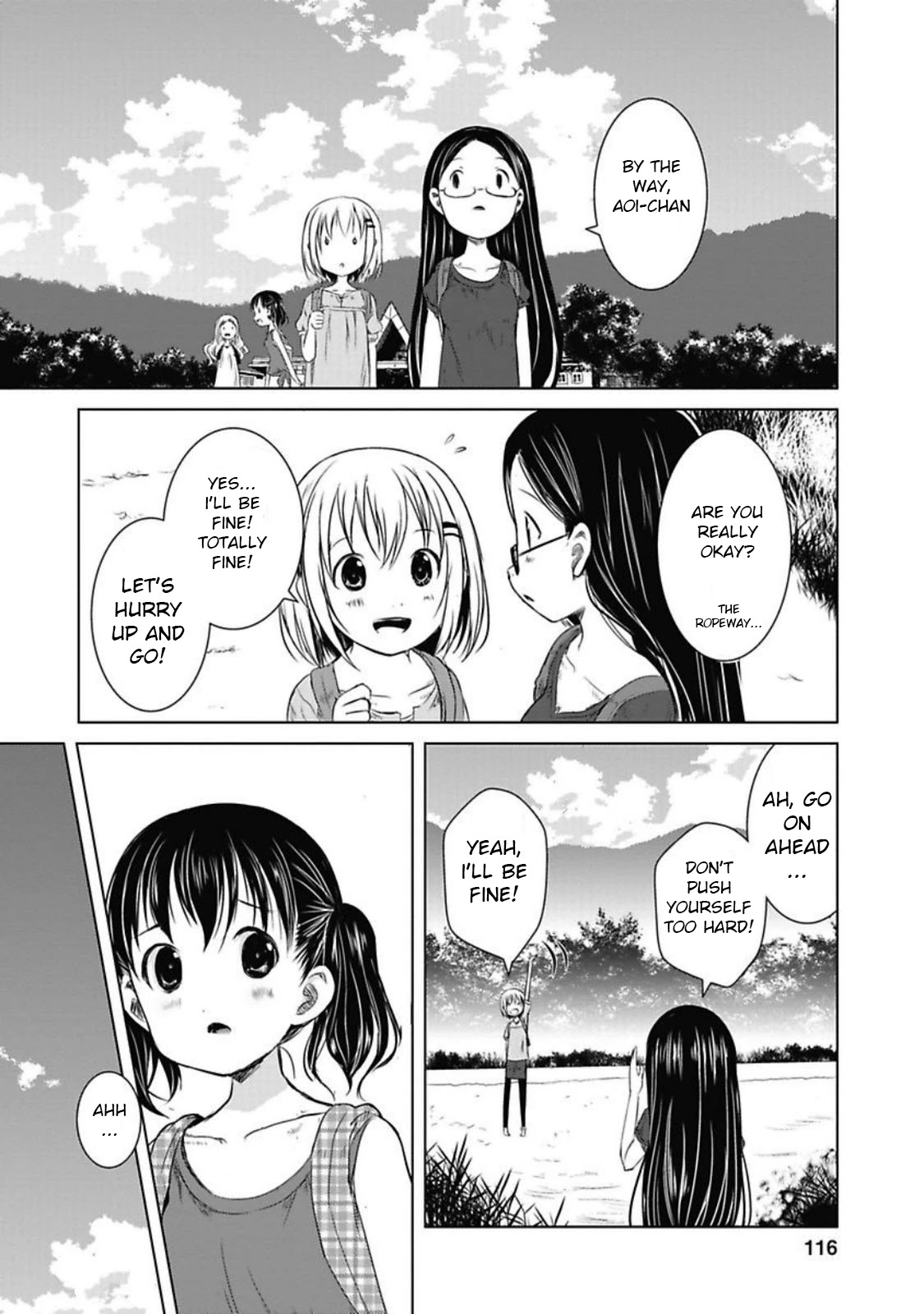 Yama No Susume Chapter 30 page 8 - Chapter 30: It'll Be Alright