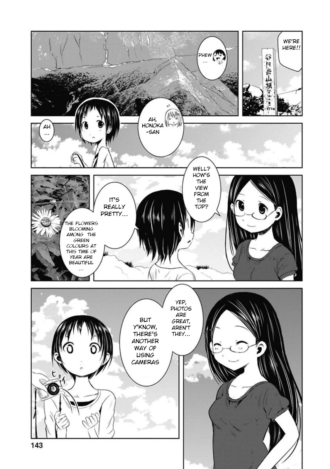 Yama No Susume Chapter 31 page 14 - Chapter 31: Premonition of an Encounter