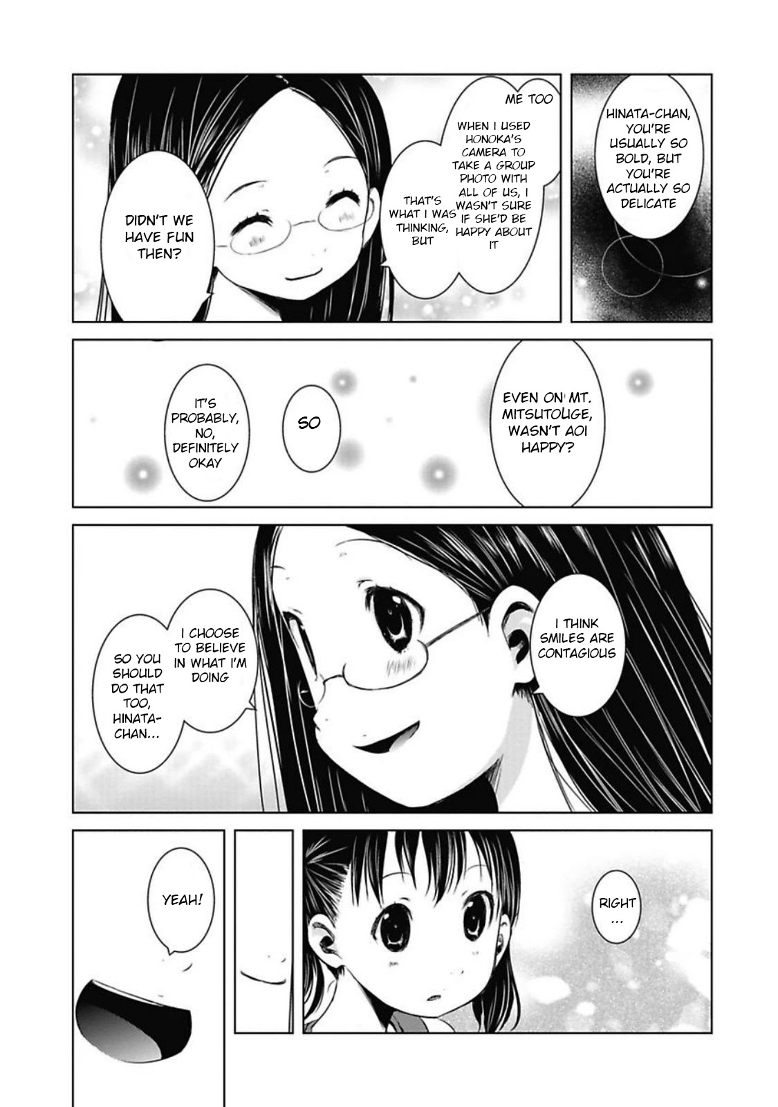 Yama No Susume Chapter 31 page 22 - Chapter 31: Premonition of an Encounter