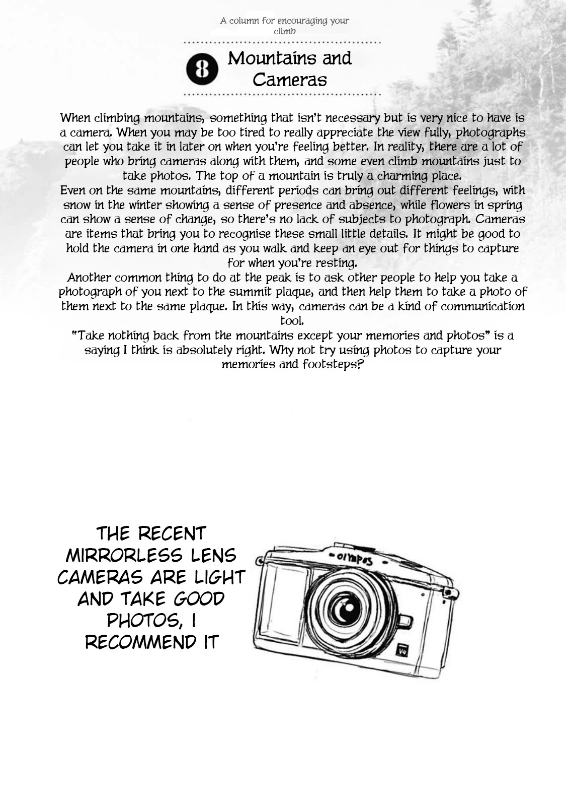 Yama No Susume Chapter 31 page 28 - Chapter 31: Premonition of an Encounter