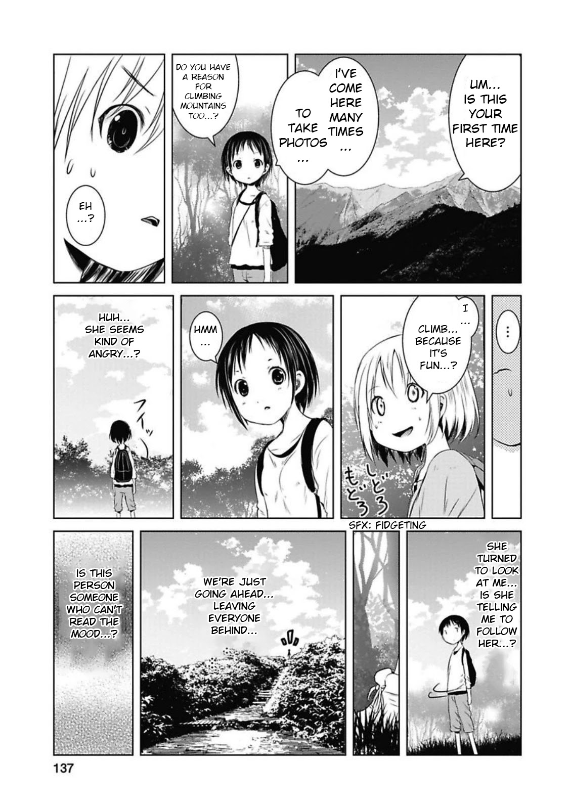 Yama No Susume Chapter 31 page 8 - Chapter 31: Premonition of an Encounter