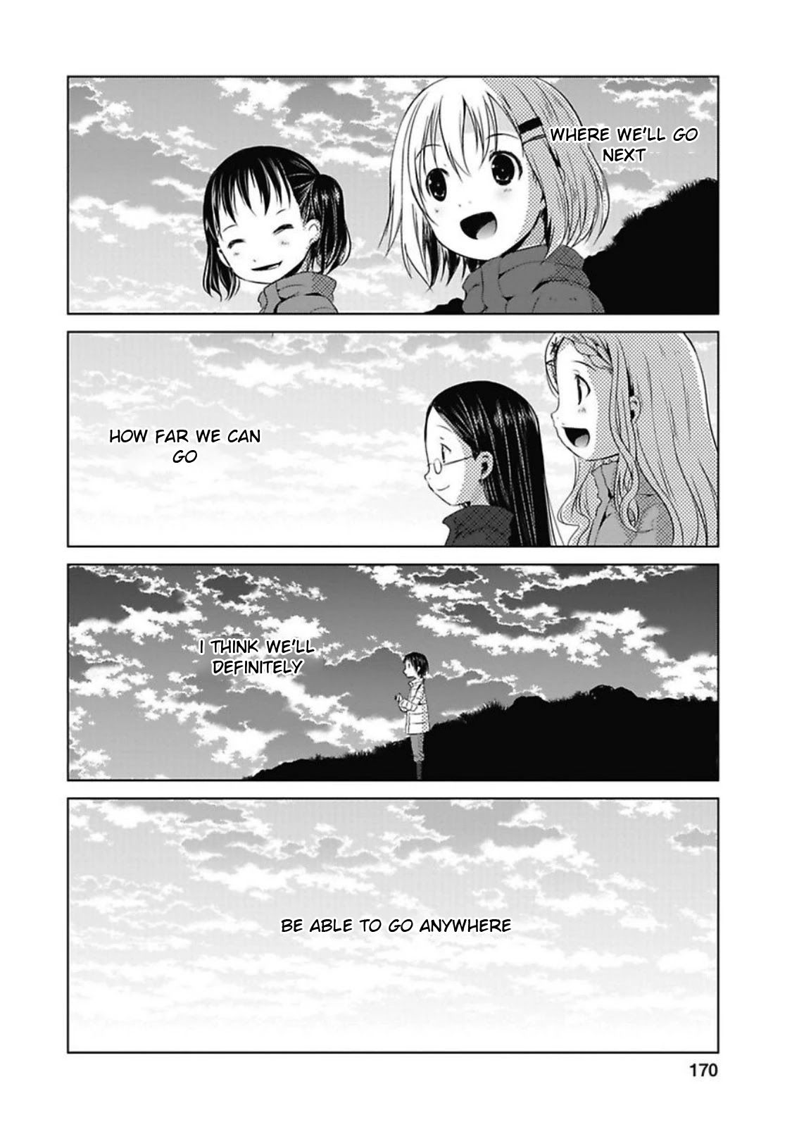 Yama No Susume Chapter 32 page 10 - Chapter 32: The Sunrise of Our Memories