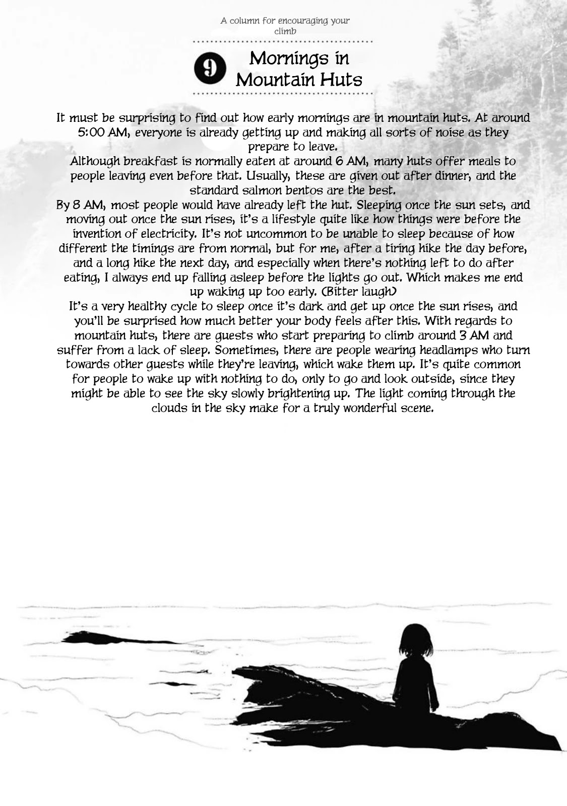 Yama No Susume Chapter 32 page 11 - Chapter 32: The Sunrise of Our Memories
