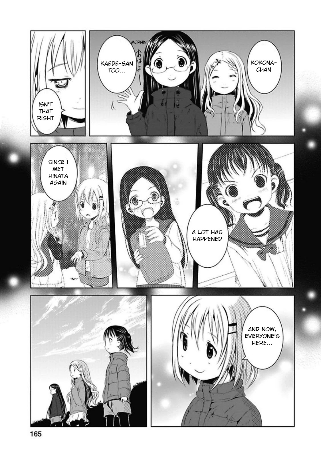 Yama No Susume Chapter 32 page 7 - Chapter 32: The Sunrise of Our Memories