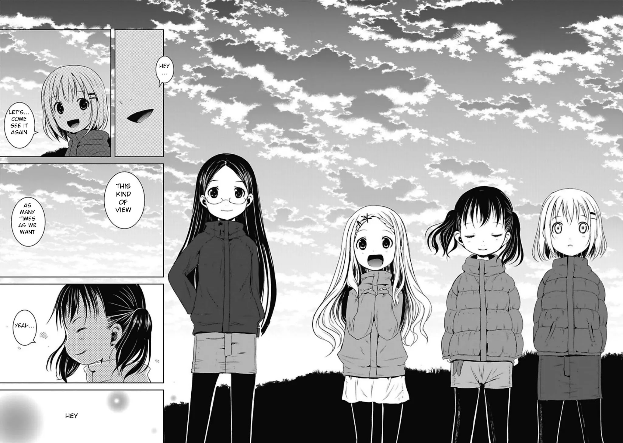 Yama No Susume Chapter 32 page 9 - Chapter 32: The Sunrise of Our Memories