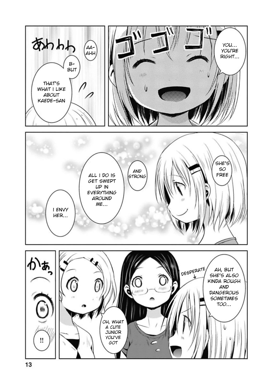 Yama No Susume Chapter 33 page 12 - Chapter 33: I Can't Use My Gym Clothes?