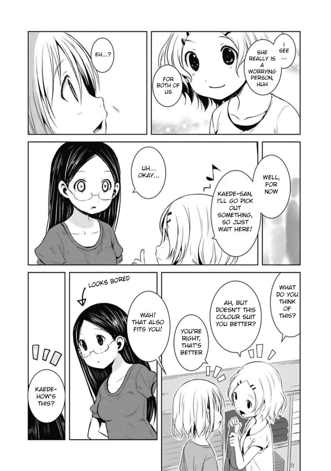 Yama No Susume Chapter 33 page 13 - Chapter 33: I Can't Use My Gym Clothes?