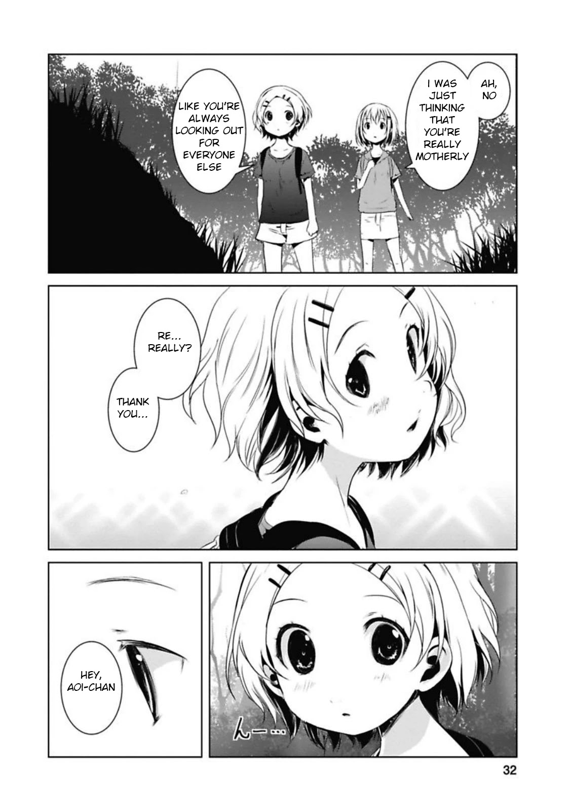 Yama No Susume Chapter 34 page 13 - Chapter 34: What Can Be Seen From The Summit