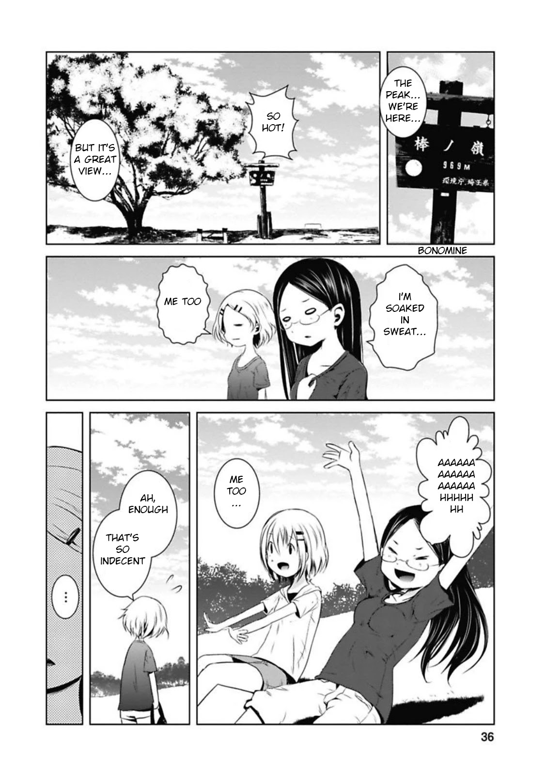 Yama No Susume Chapter 34 page 17 - Chapter 34: What Can Be Seen From The Summit