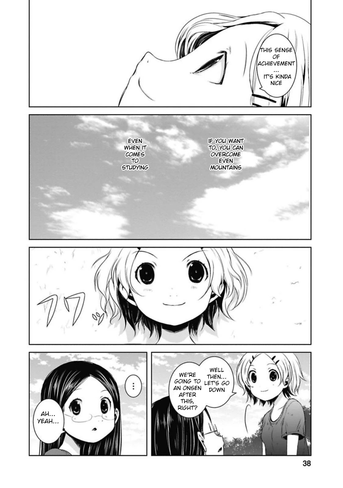 Yama No Susume Chapter 34 page 19 - Chapter 34: What Can Be Seen From The Summit