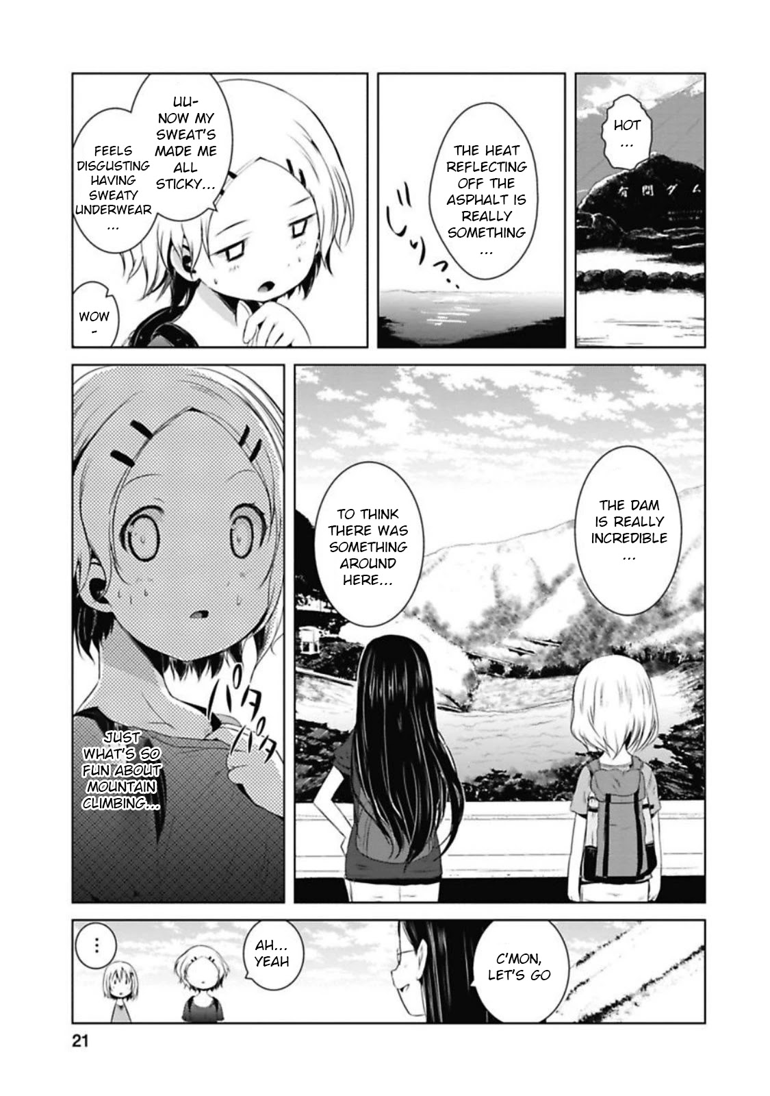 Yama No Susume Chapter 34 page 2 - Chapter 34: What Can Be Seen From The Summit
