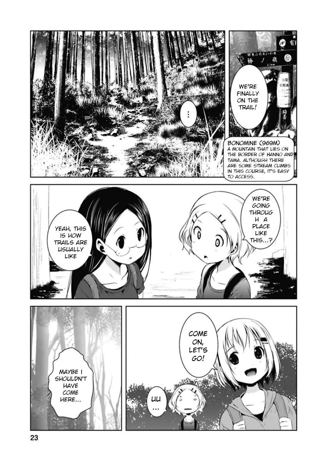 Yama No Susume Chapter 34 page 4 - Chapter 34: What Can Be Seen From The Summit