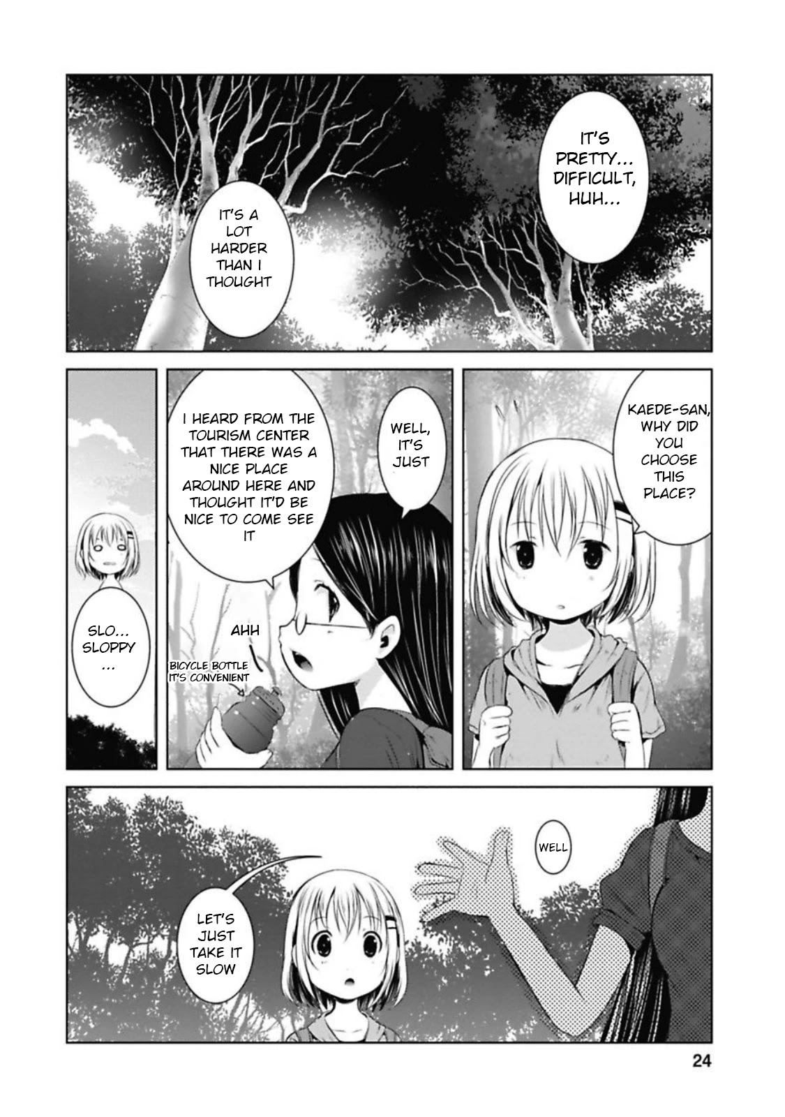 Yama No Susume Chapter 34 page 5 - Chapter 34: What Can Be Seen From The Summit