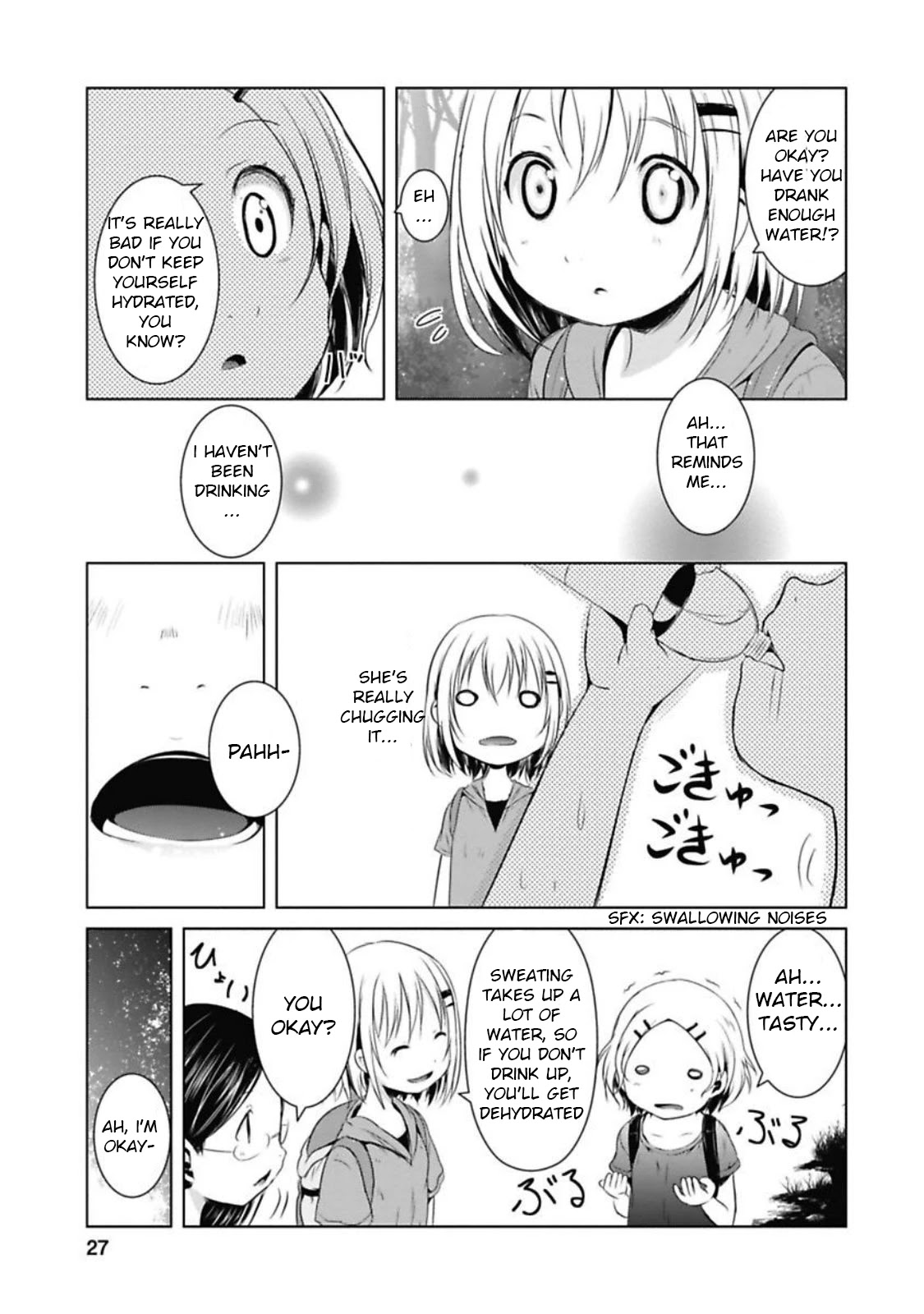 Yama No Susume Chapter 34 page 8 - Chapter 34: What Can Be Seen From The Summit