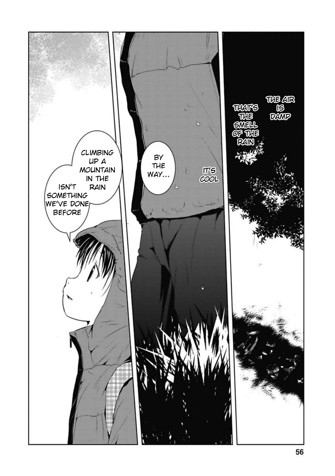 Yama No Susume Chapter 35 page 10 - Chapter 35: The Things Forgotten On A Rainy Day
