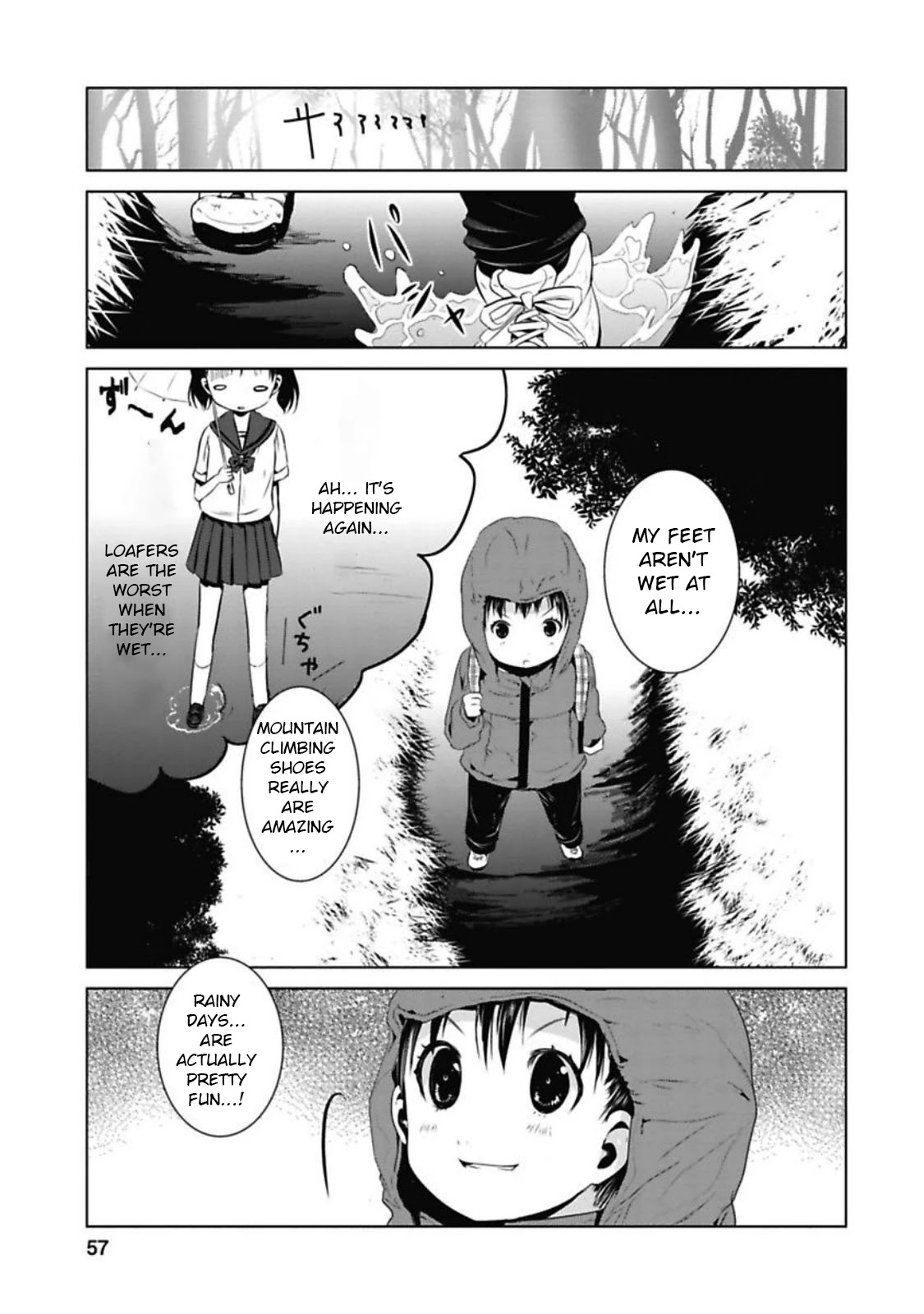 Yama No Susume Chapter 35 page 11 - Chapter 35: The Things Forgotten On A Rainy Day