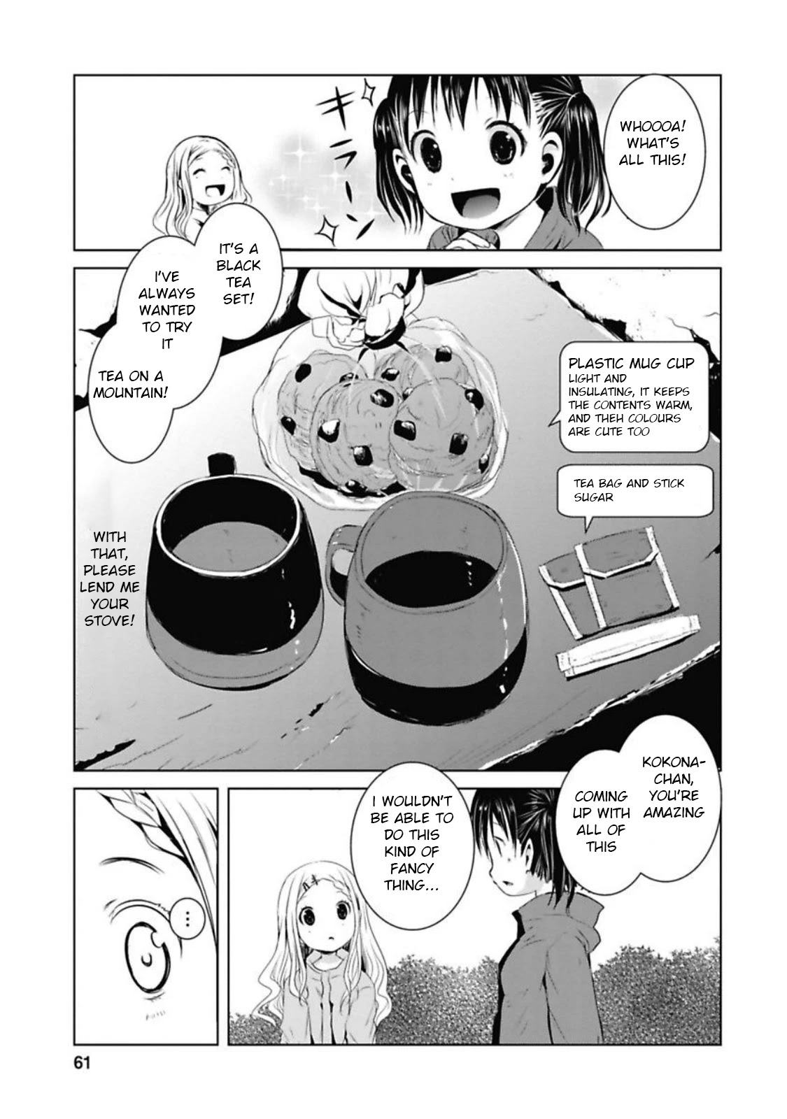 Yama No Susume Chapter 35 page 15 - Chapter 35: The Things Forgotten On A Rainy Day