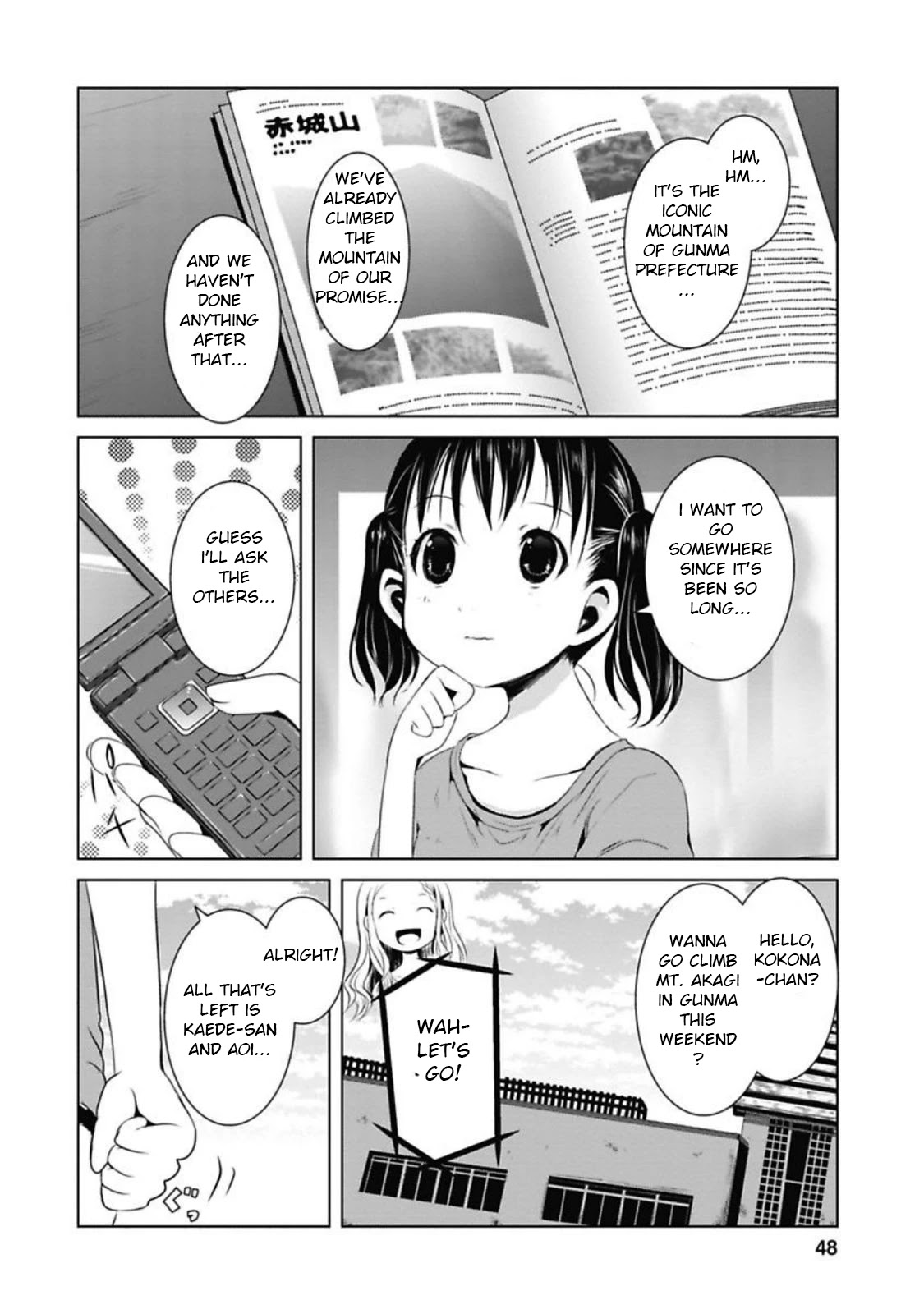 Yama No Susume Chapter 35 page 2 - Chapter 35: The Things Forgotten On A Rainy Day