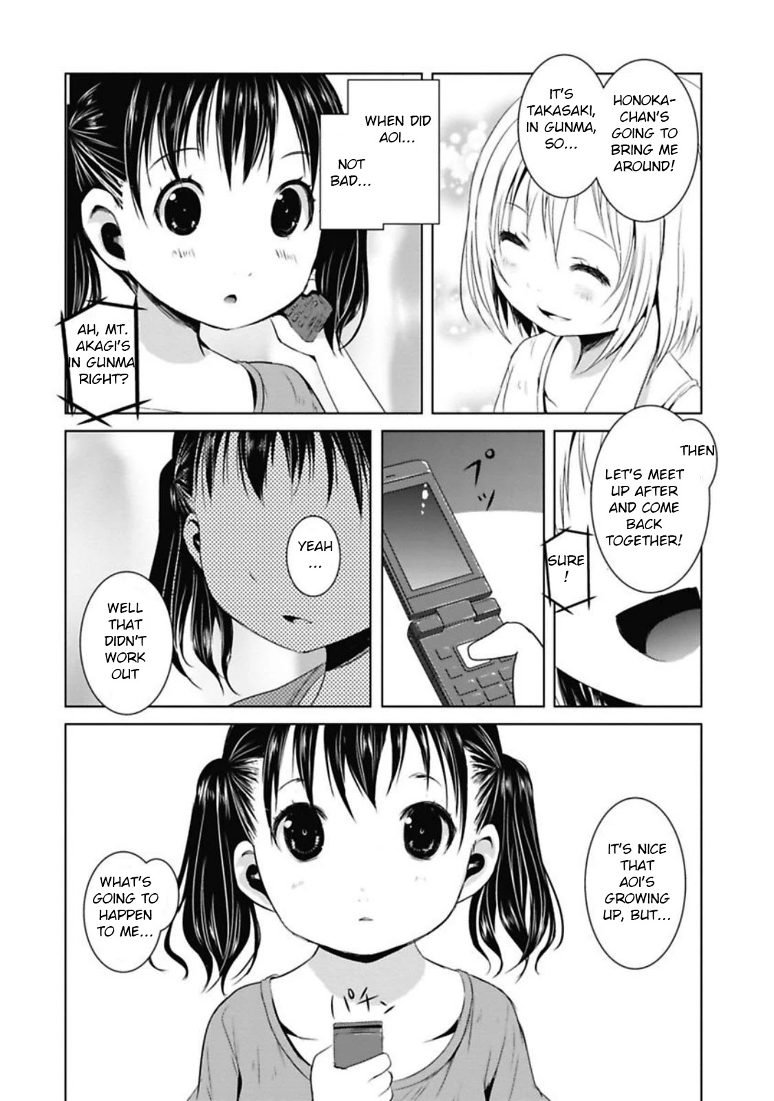 Yama No Susume Chapter 35 page 4 - Chapter 35: The Things Forgotten On A Rainy Day