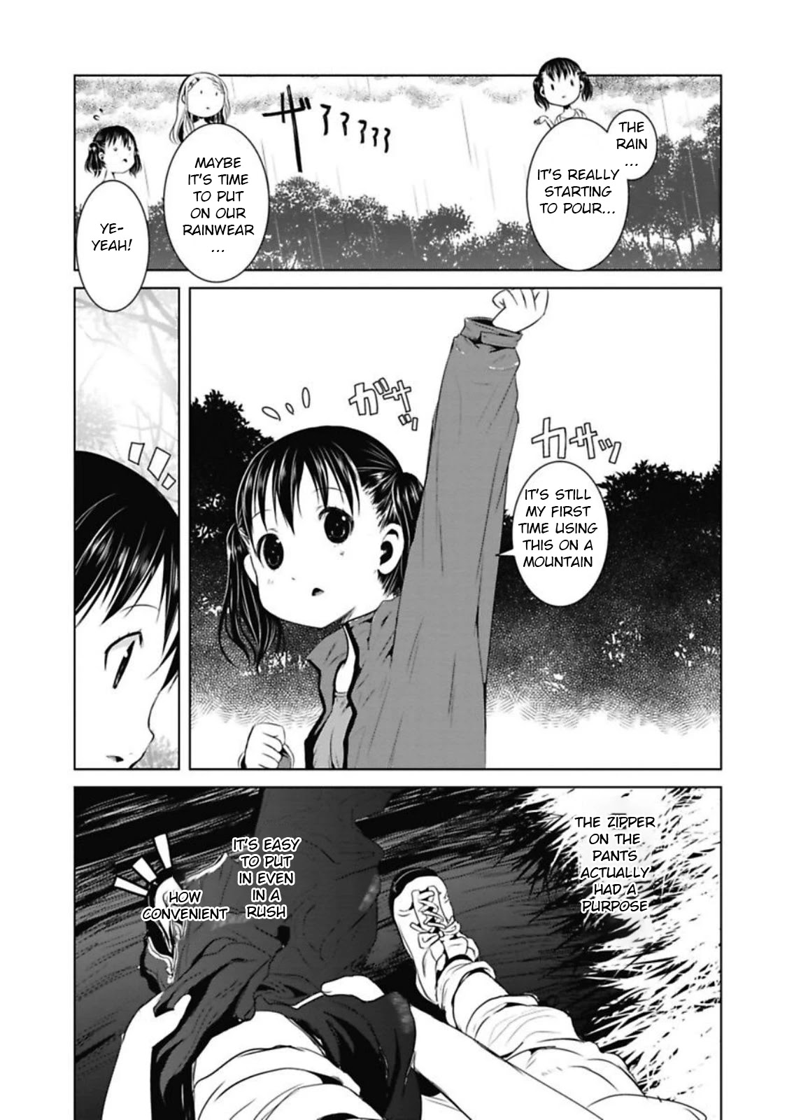 Yama No Susume Chapter 35 page 7 - Chapter 35: The Things Forgotten On A Rainy Day