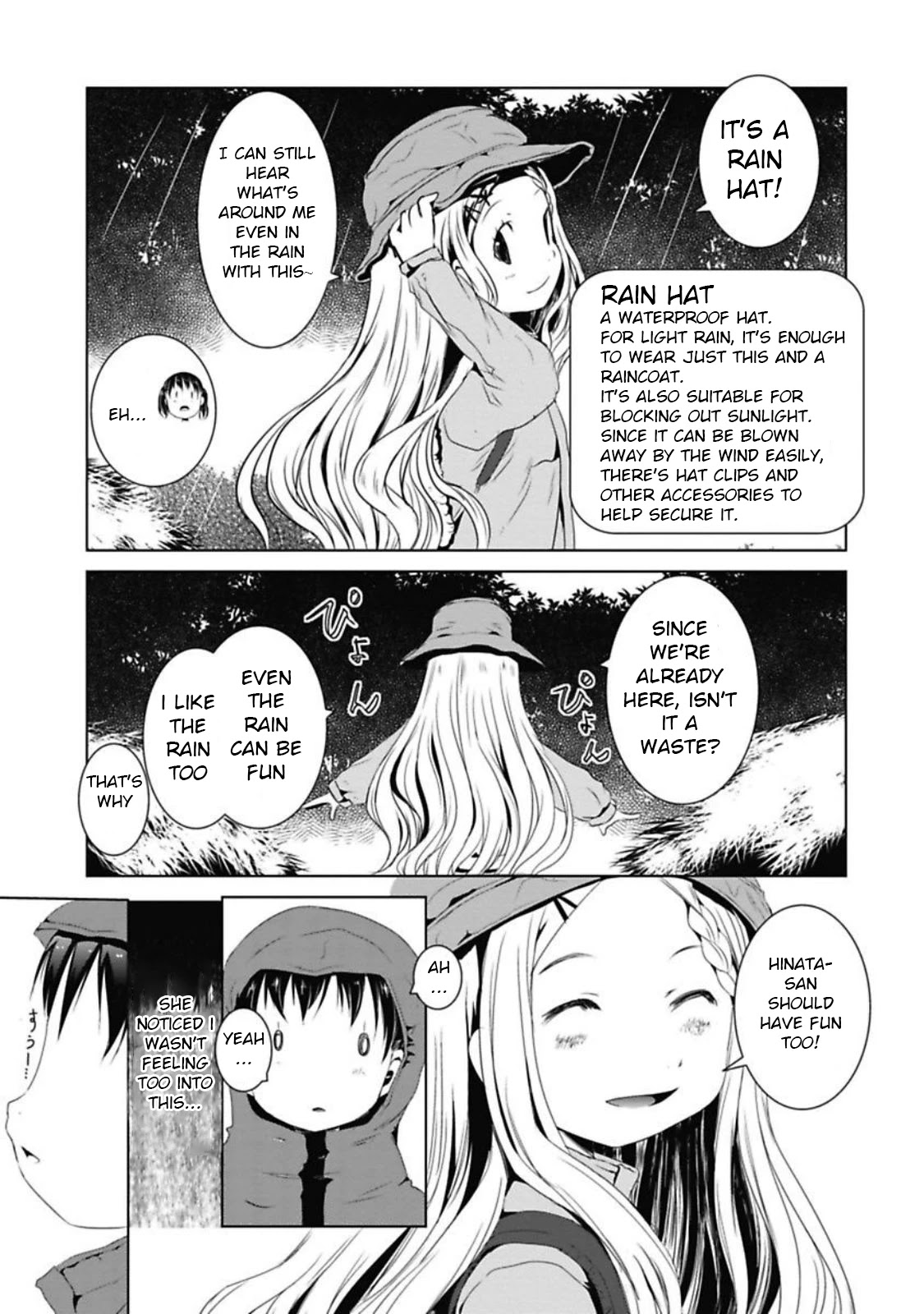 Yama No Susume Chapter 35 page 9 - Chapter 35: The Things Forgotten On A Rainy Day