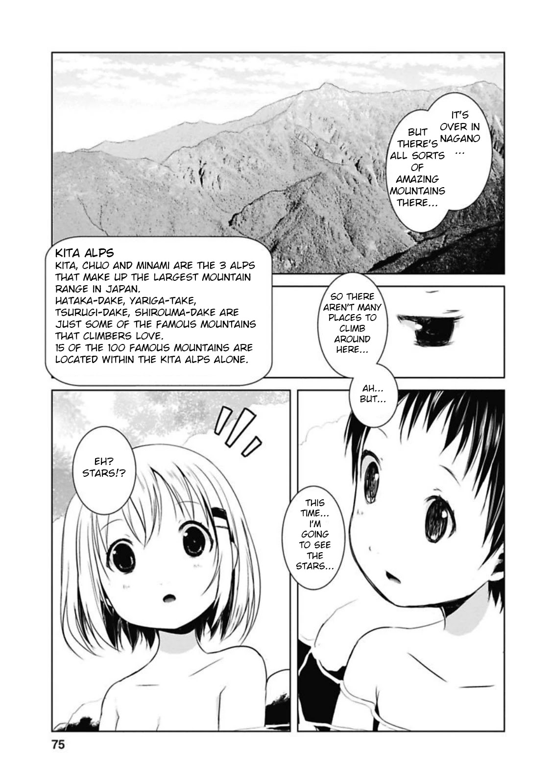 Yama No Susume Chapter 36 page 9 - Chapter 36: The Same Scenery