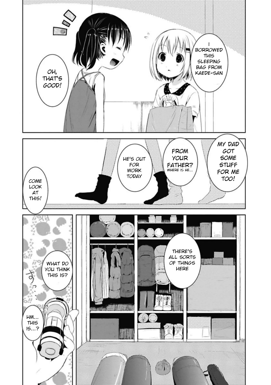 Yama No Susume Chapter 37 page 12 - Chapter 37: It's Hard Sleeping In Tents...