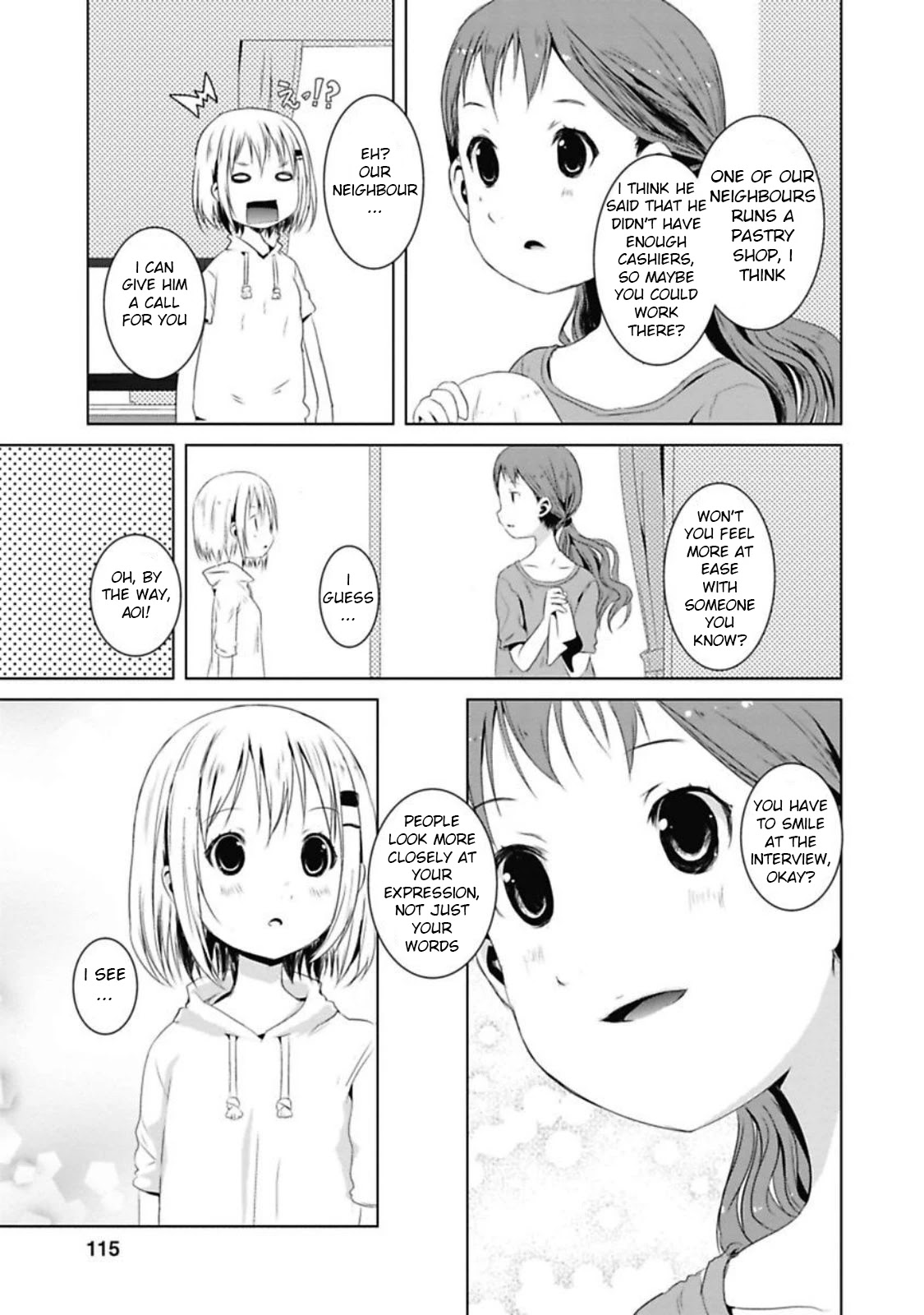 Yama No Susume Chapter 38 page 3 - Chapter 38: First Part Time Job
