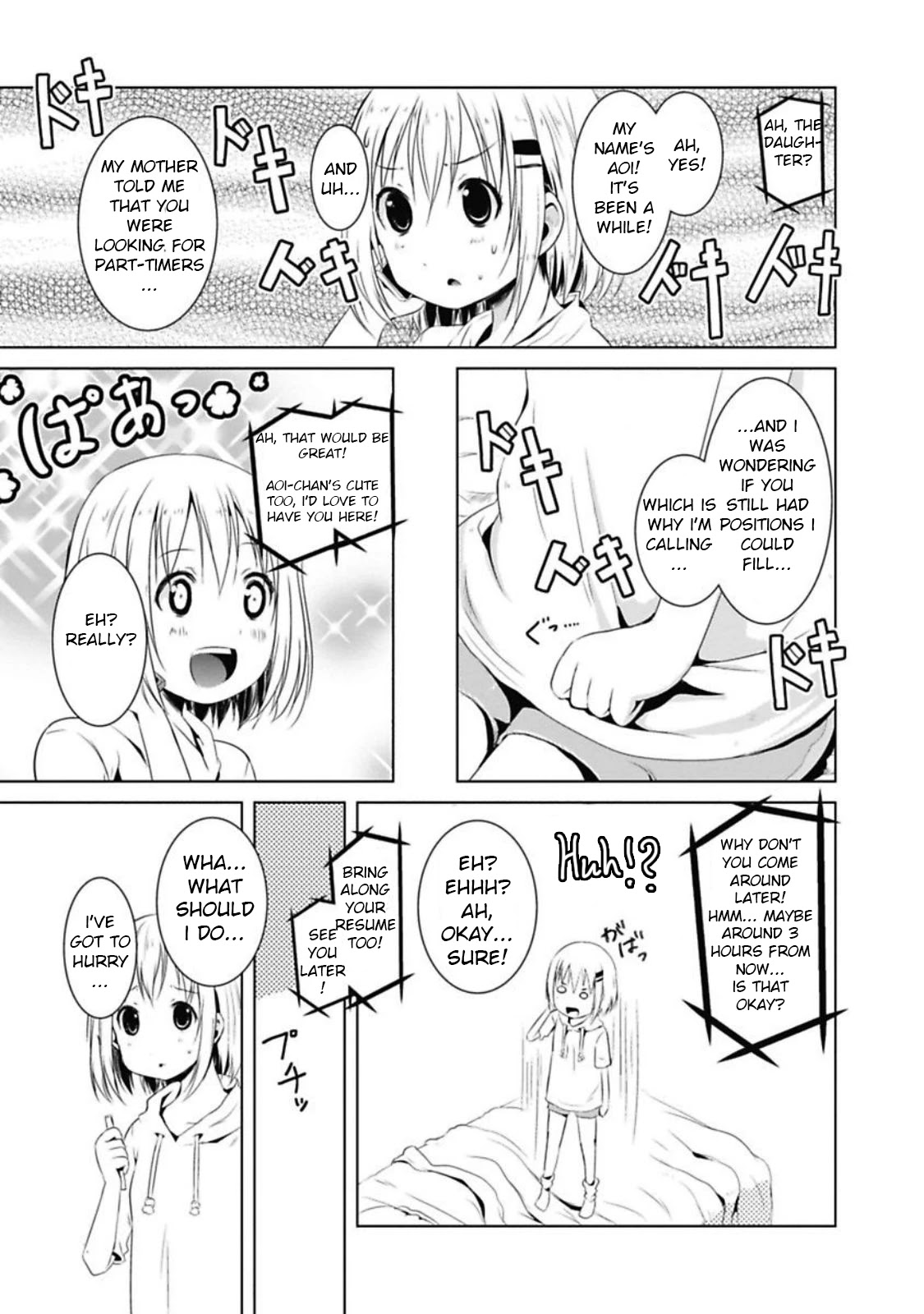 Yama No Susume Chapter 38 page 5 - Chapter 38: First Part Time Job
