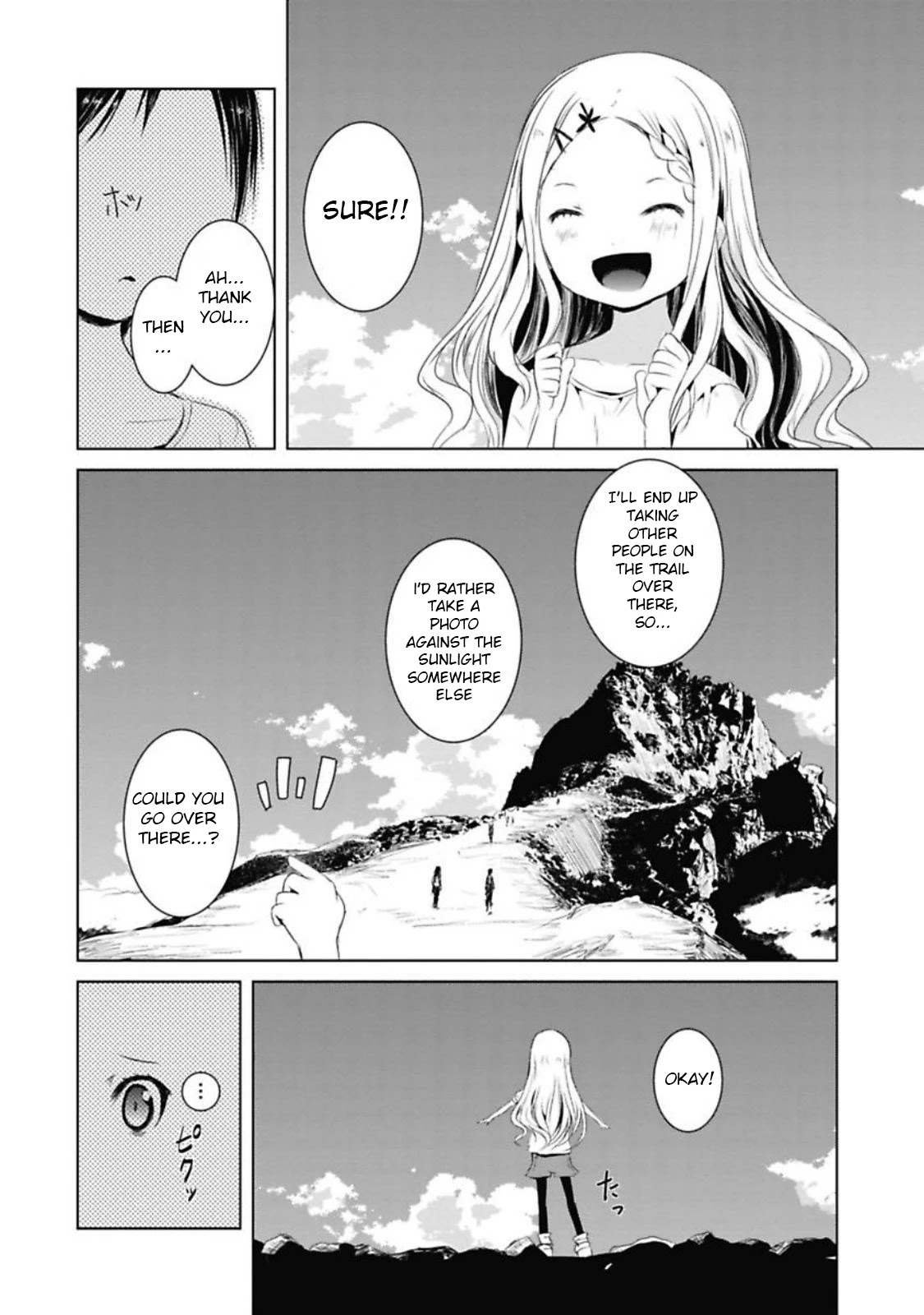 Yama No Susume Chapter 39 page 14 - Chapter 39: I Want To Capture Smiles