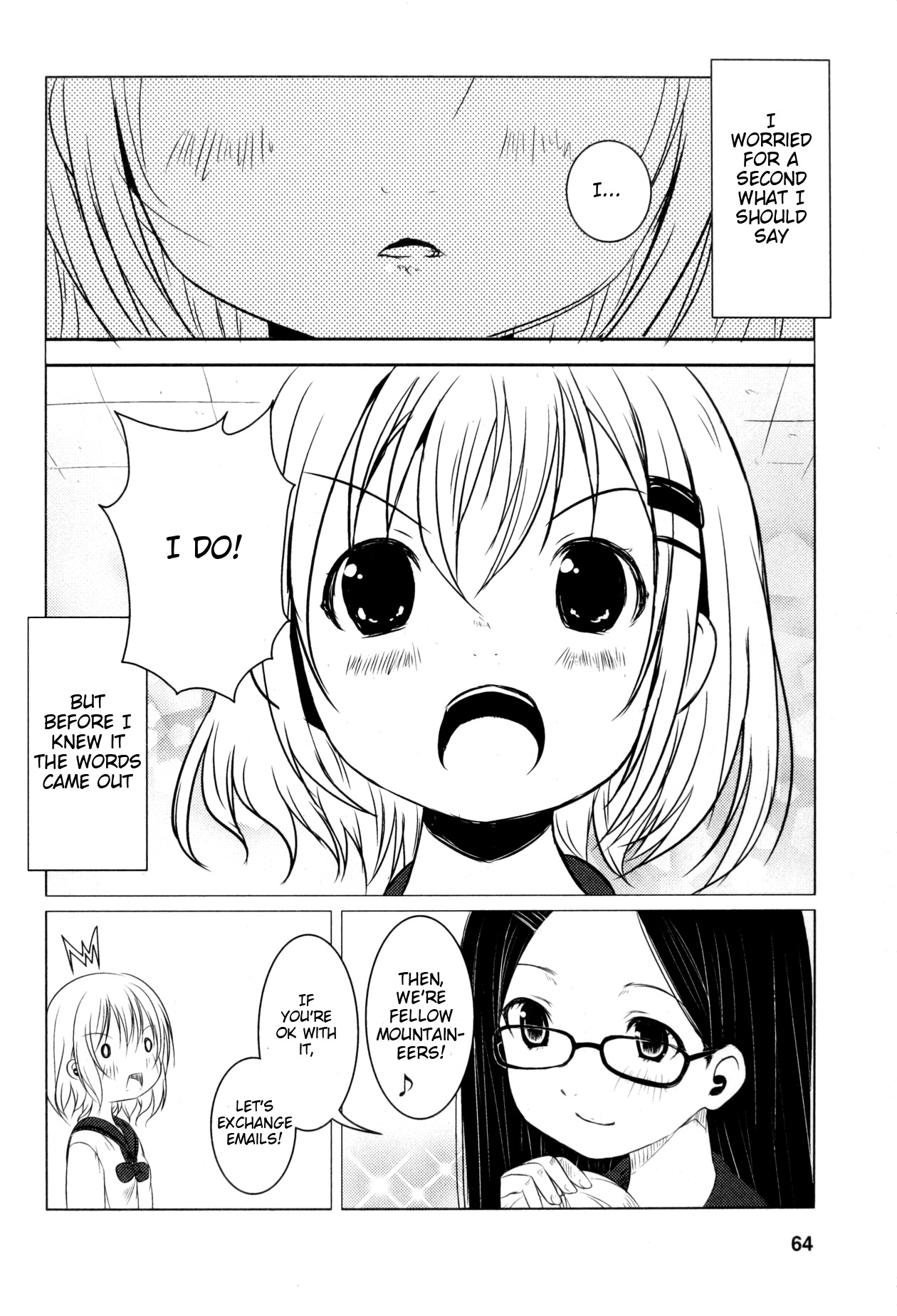 Yama No Susume Chapter 4 page 10 - Chapter 4: What's a Sleeping Bag!?