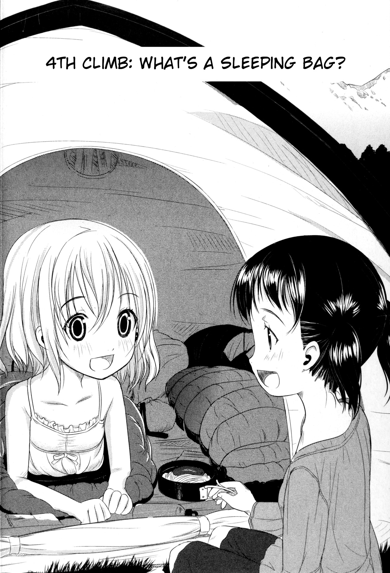 Yama No Susume Chapter 4 page 2 - Chapter 4: What's a Sleeping Bag!?
