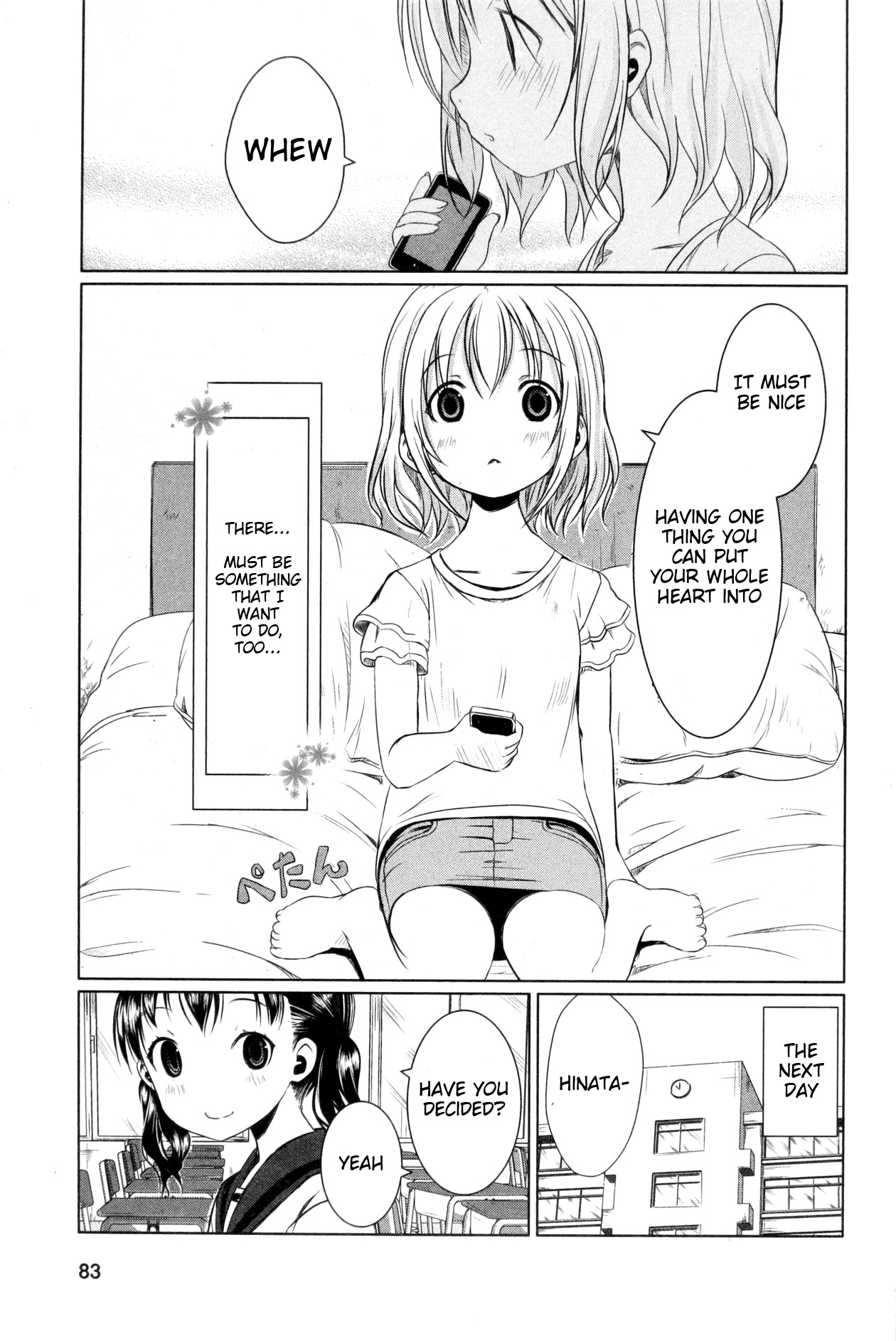 Yama No Susume Chapter 5 page 13 - Chapter 5: I'm Deciding!?