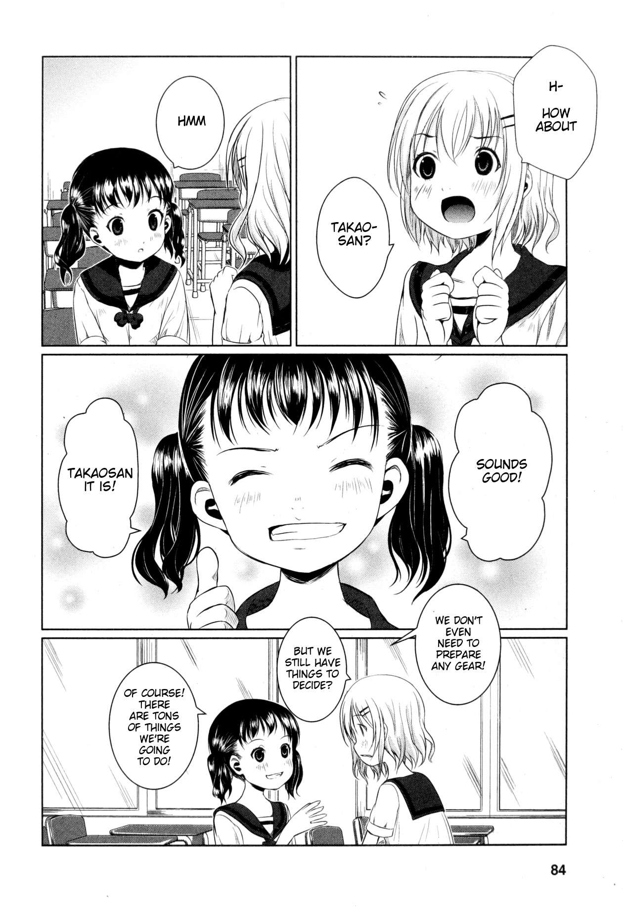 Yama No Susume Chapter 5 page 14 - Chapter 5: I'm Deciding!?