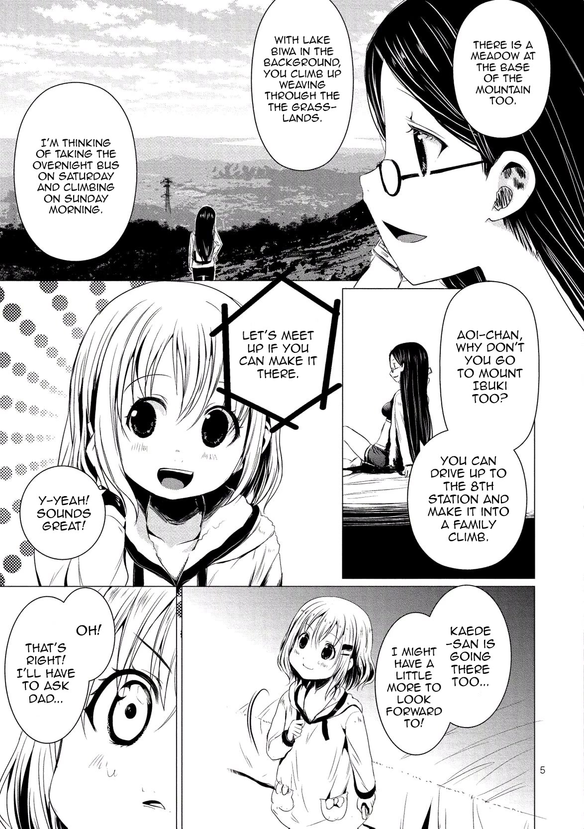 Yama No Susume Chapter 59 page 9 - Chapter 59: What Kind of Place is Shiga?
