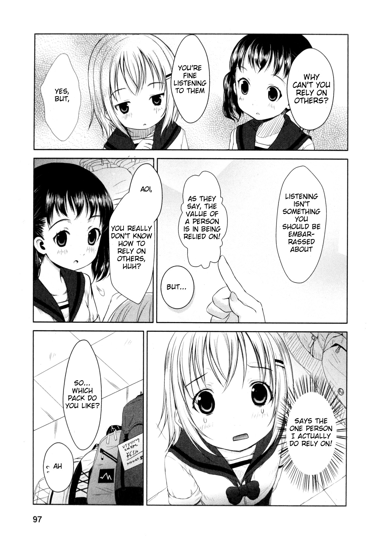 Yama No Susume Chapter 6 page 11 - Chapter 6: What's a Daypack!?