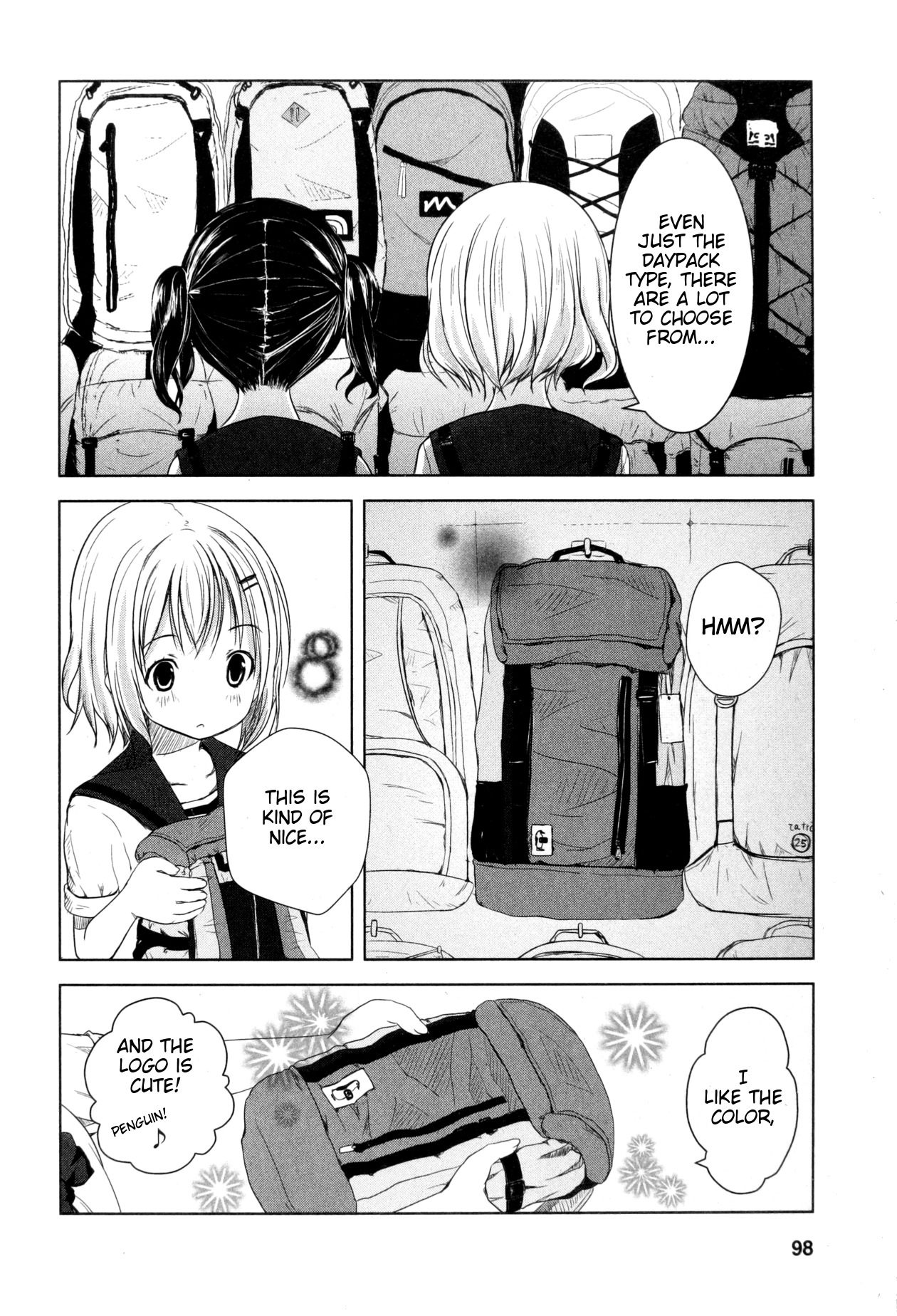 Yama No Susume Chapter 6 page 12 - Chapter 6: What's a Daypack!?