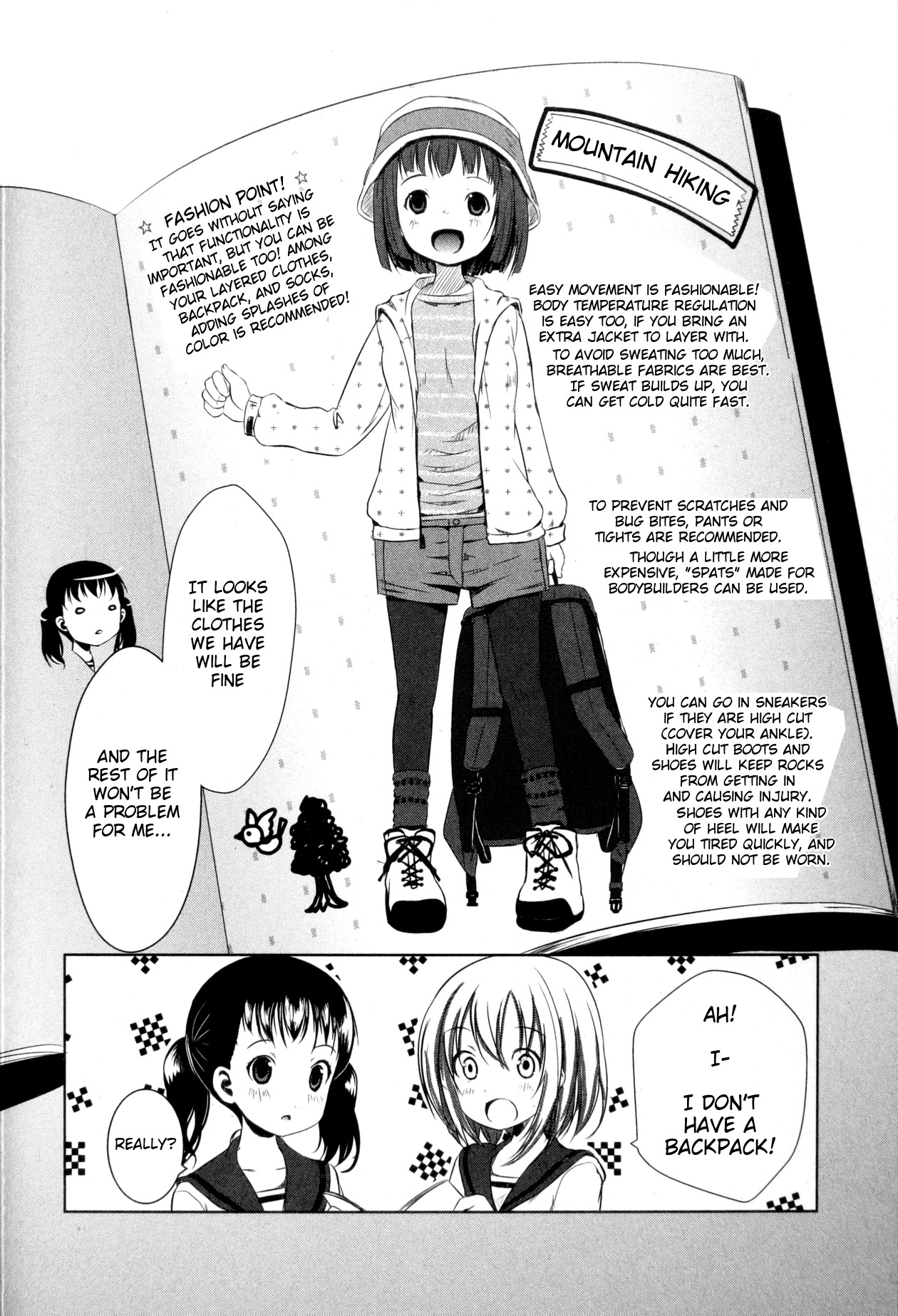 Yama No Susume Chapter 6 page 4 - Chapter 6: What's a Daypack!?
